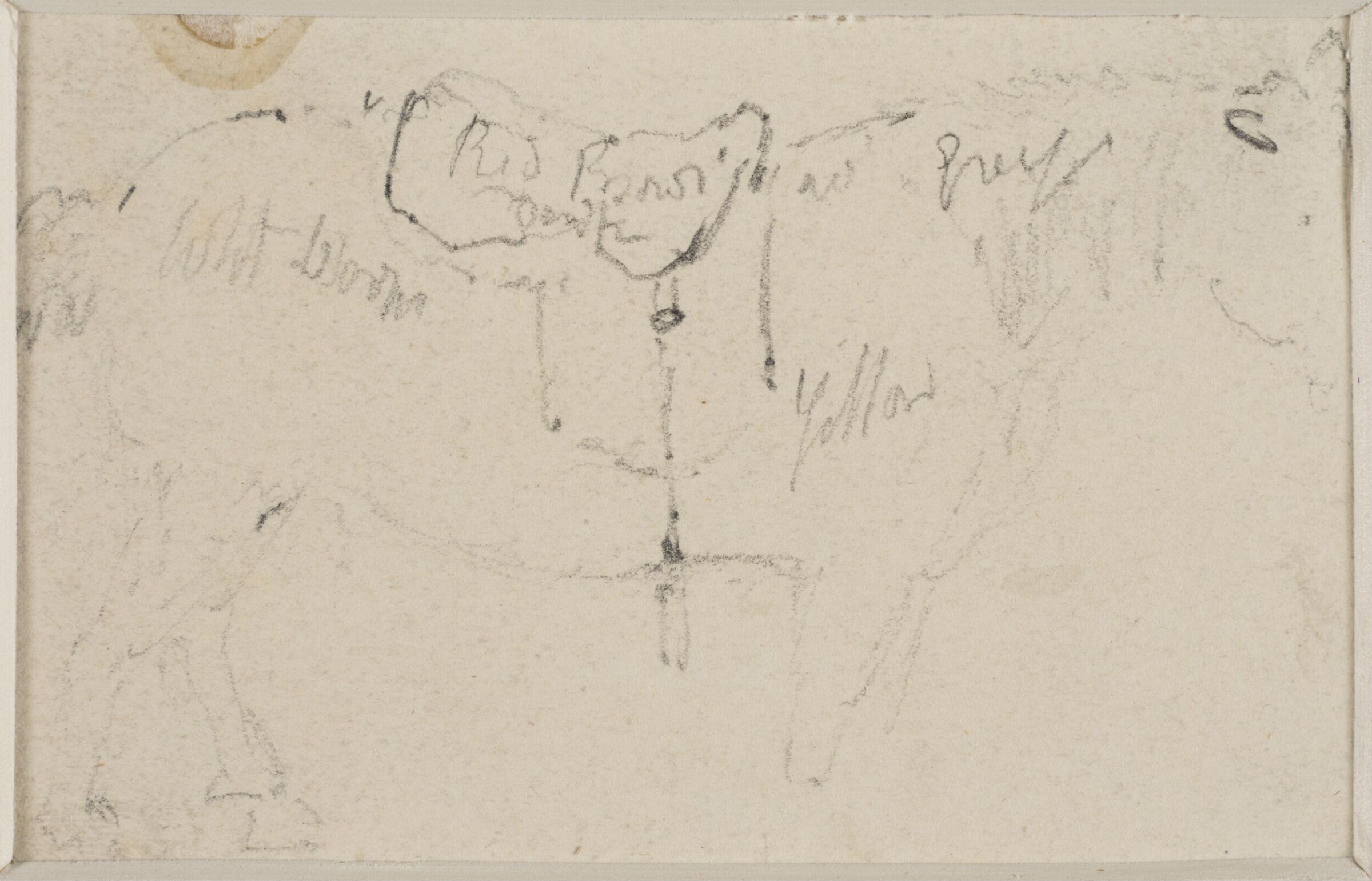 Study of a horse, John Sell Cotman, ca. 1820s