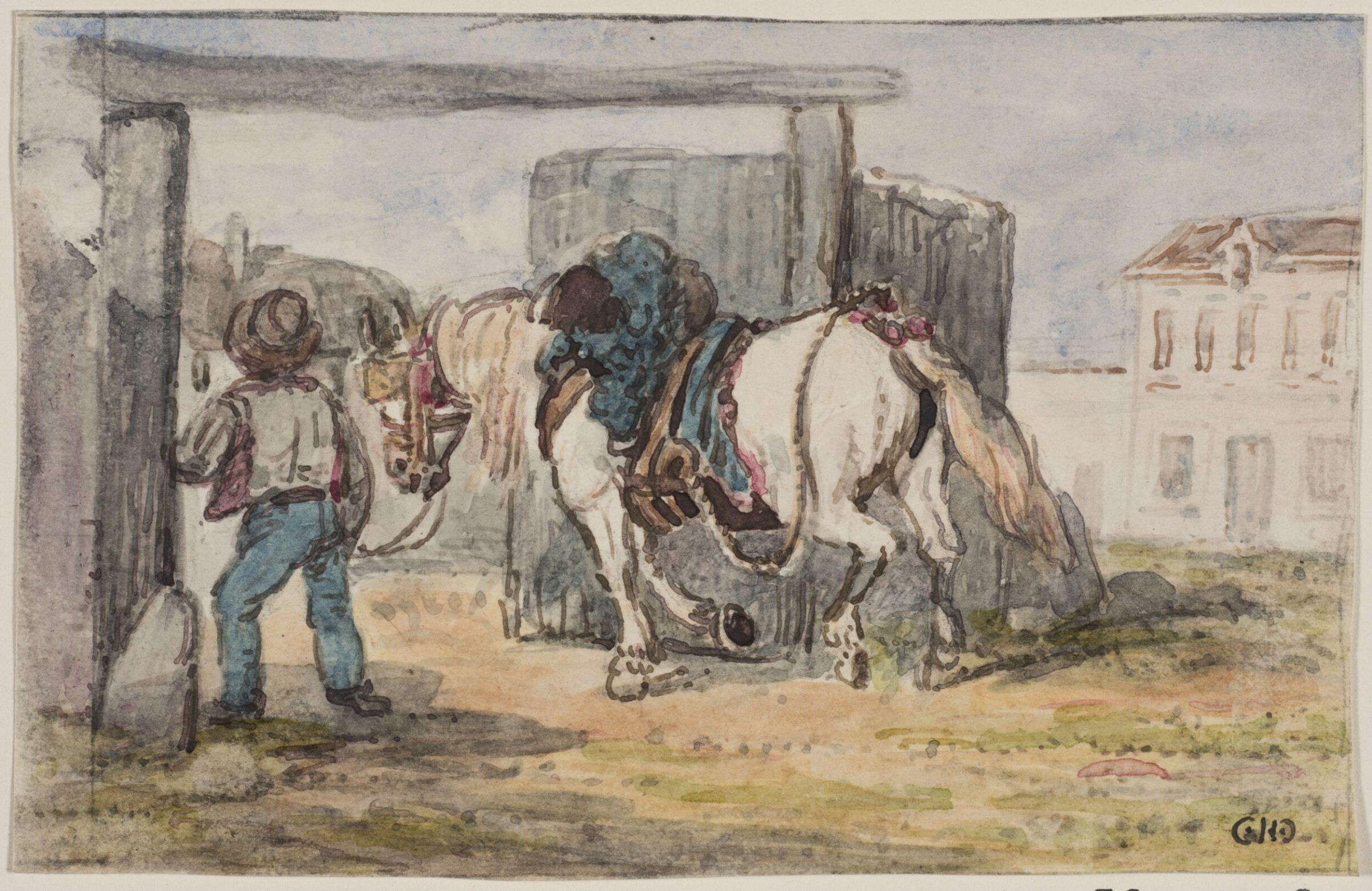 Drawing, Charles Cooper Henderson, 1803-1877