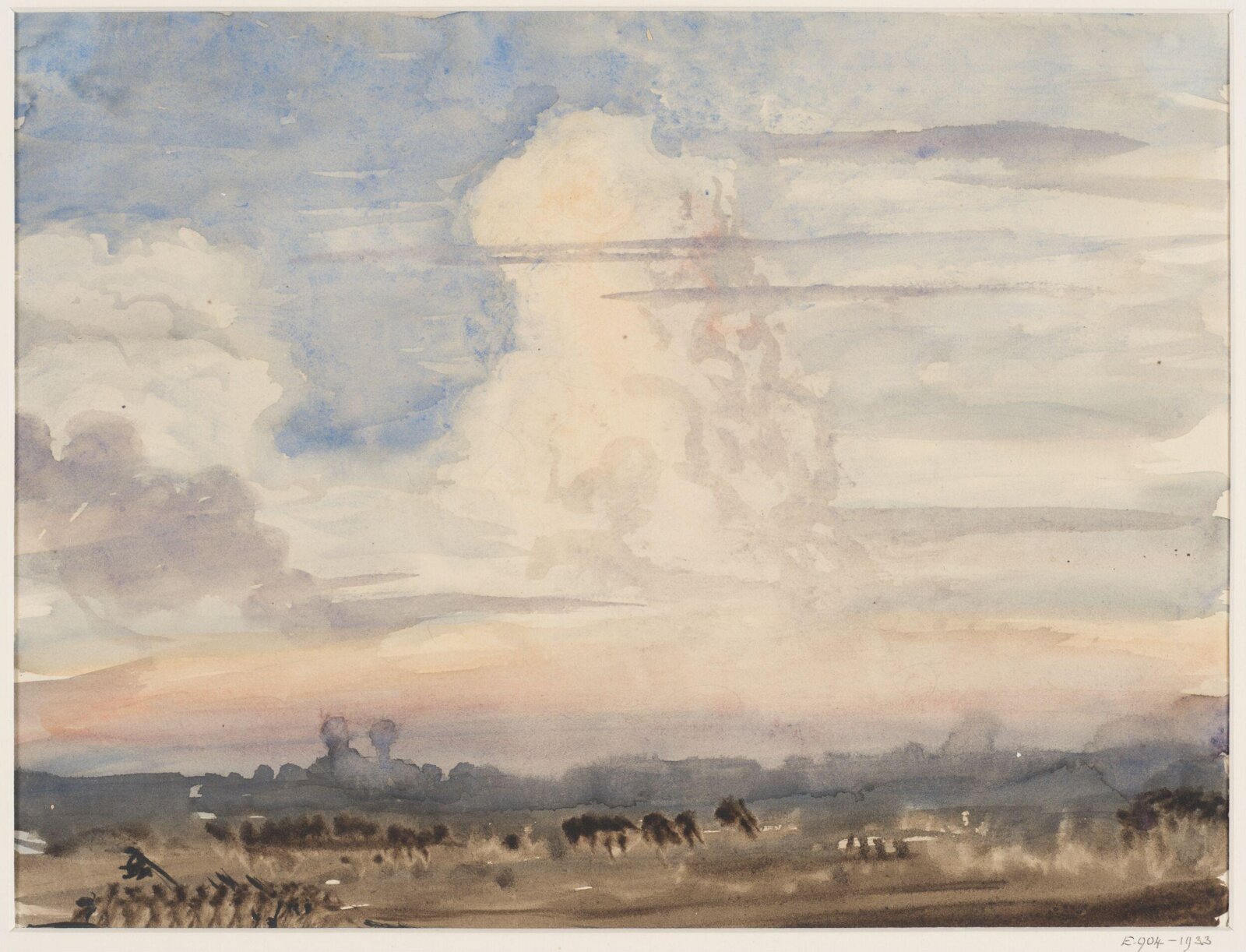 Watercolour drawing, George Hayter, c.1860