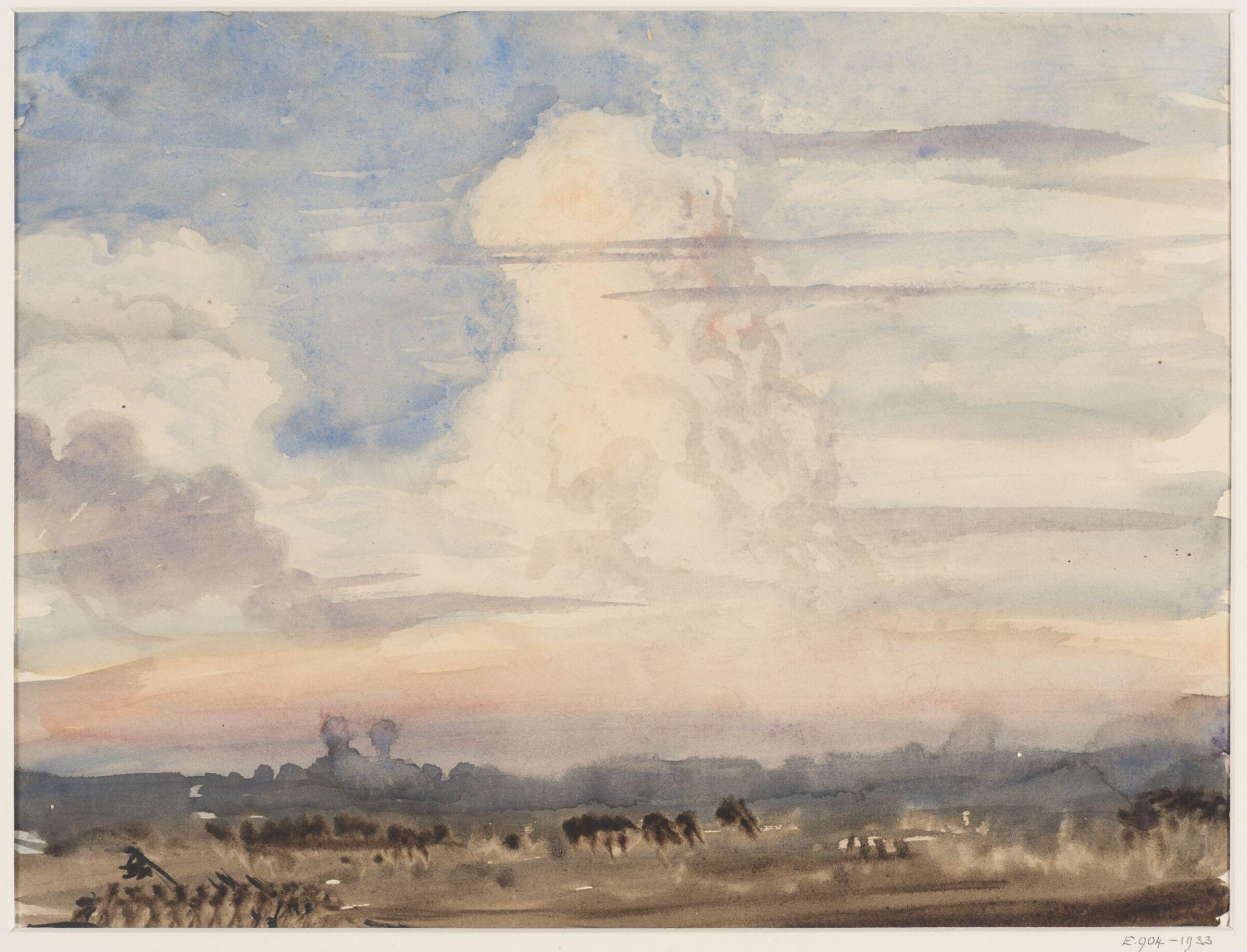 Watercolour drawing, George Hayter, c.1860