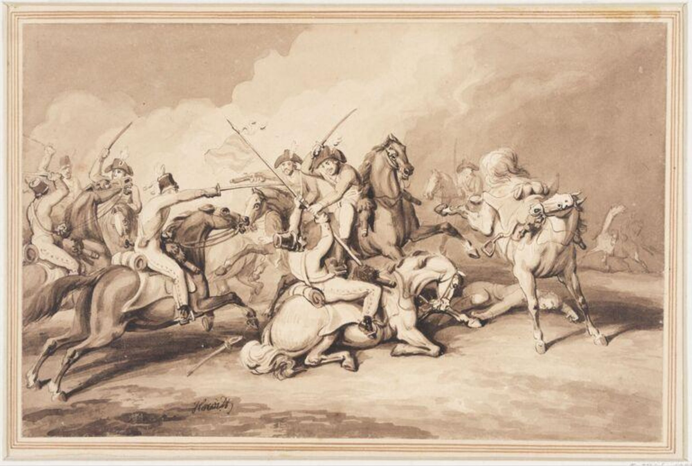 Drawing, Samuel Howitt, c. 1777-1822