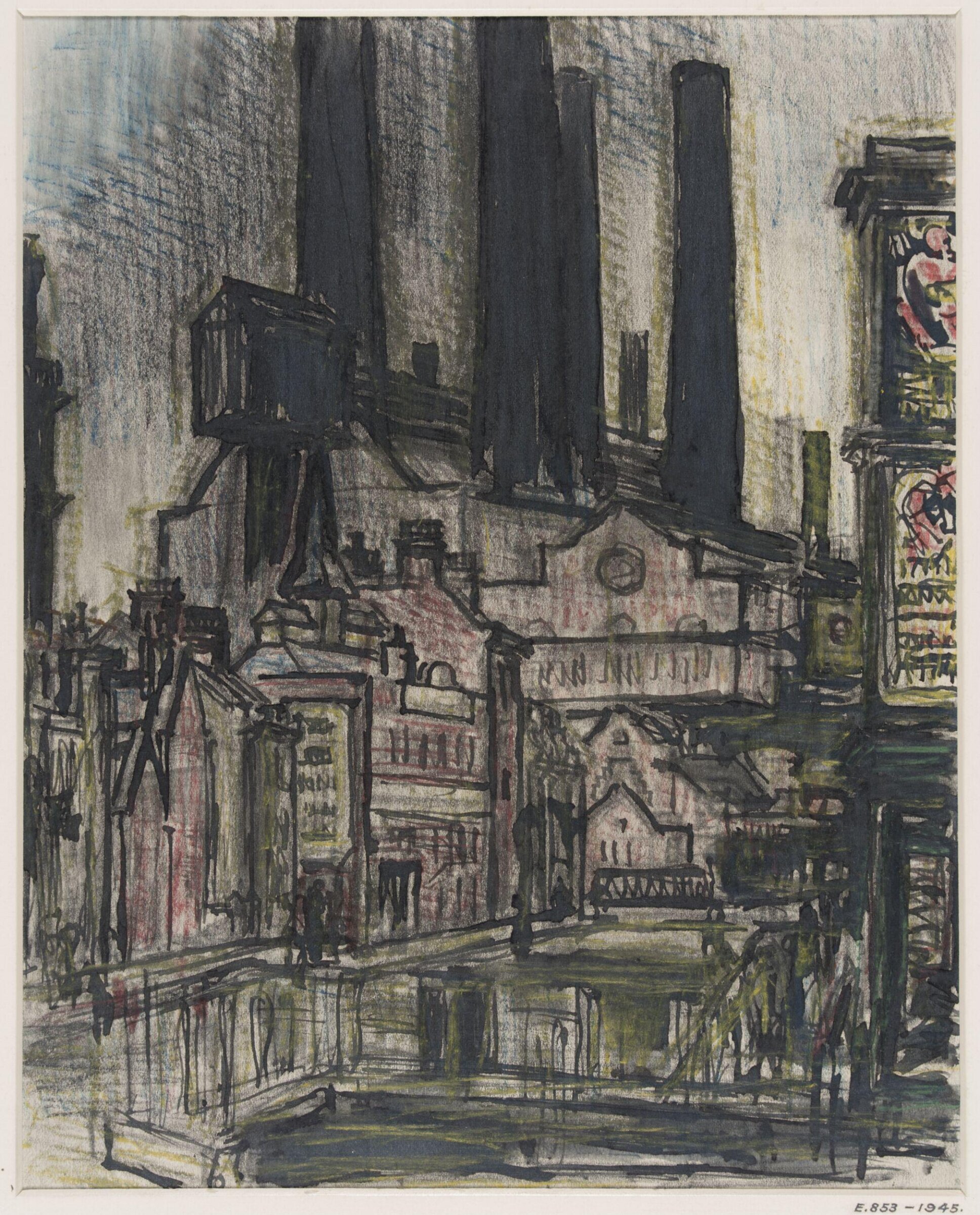 Lots Road Power Station, Gurnell Charles Jennis, c.1920s