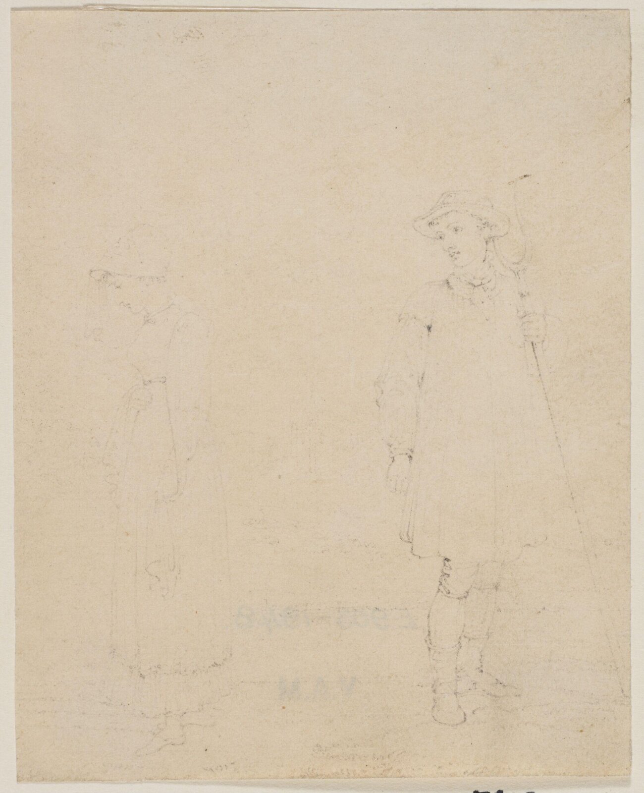 Drawing, Richard James Lane, 1800-1872