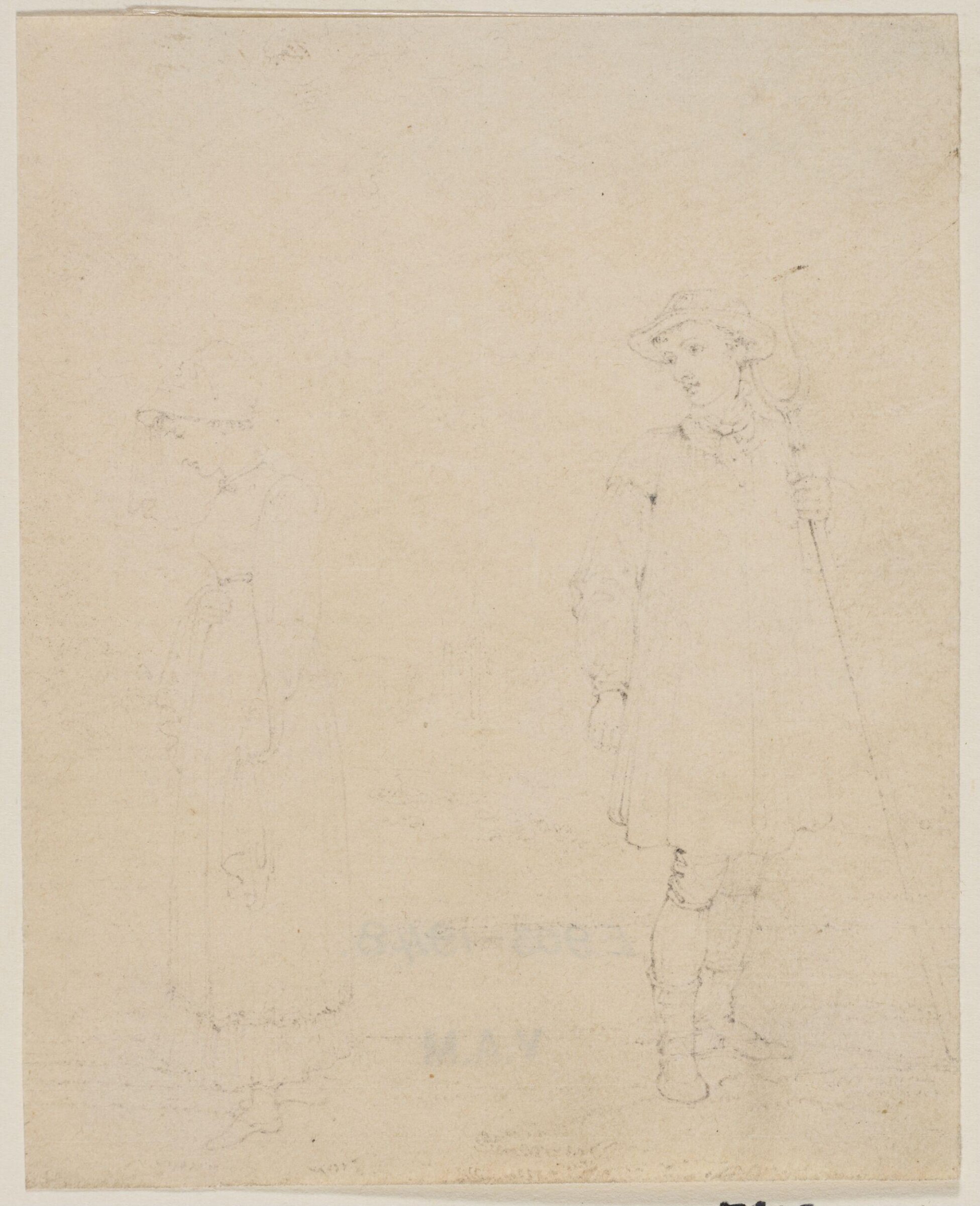 Drawing, Richard James Lane, 1800-1872