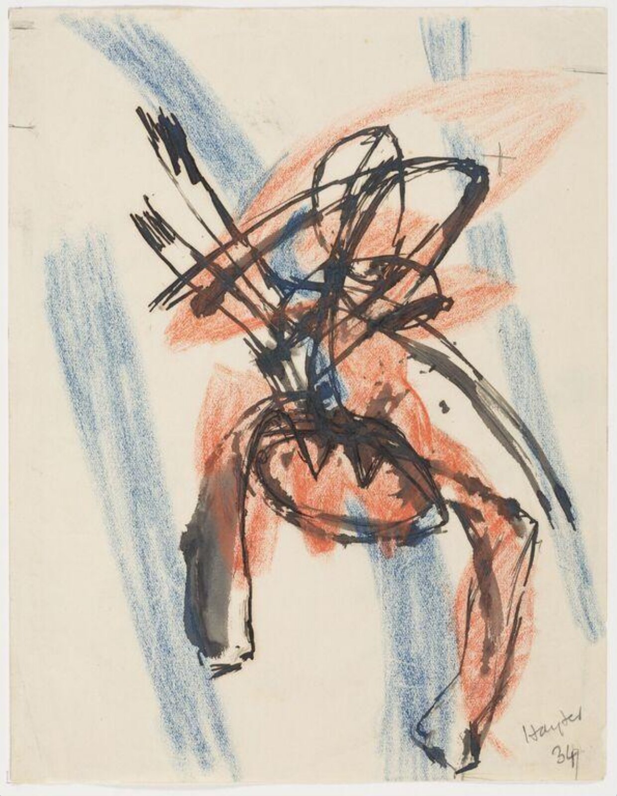 Studies for Lucrece, Hayter, 1934