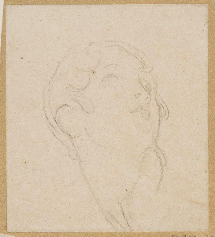 Sketch of the head of a young woman, possibly Eliza O'Neill top image