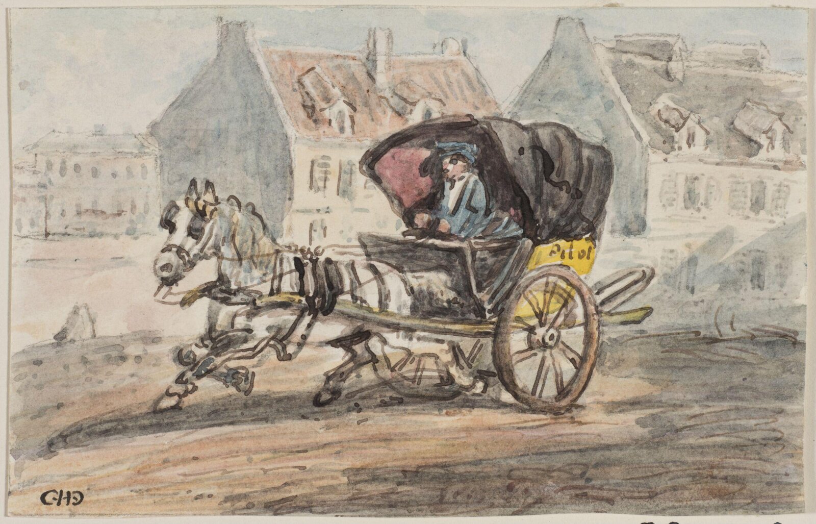 Drawing, Charles Cooper Henderson, 1803-1877