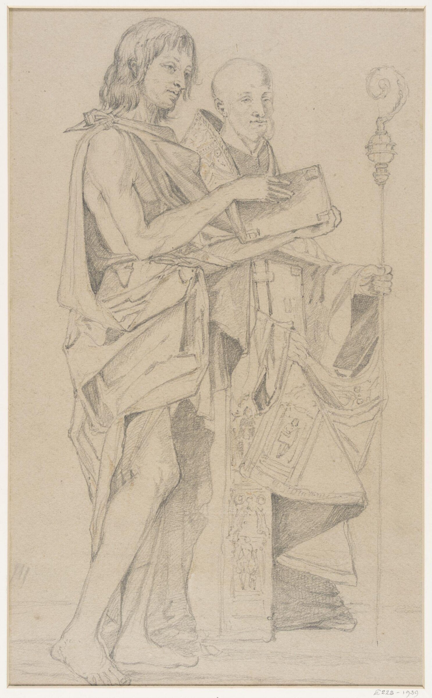 St. Nazzaro and St. Celso: study of part of an altarpiece by Bartolommeo Montagna, Джон Селл Котман, ок. 1800–1842