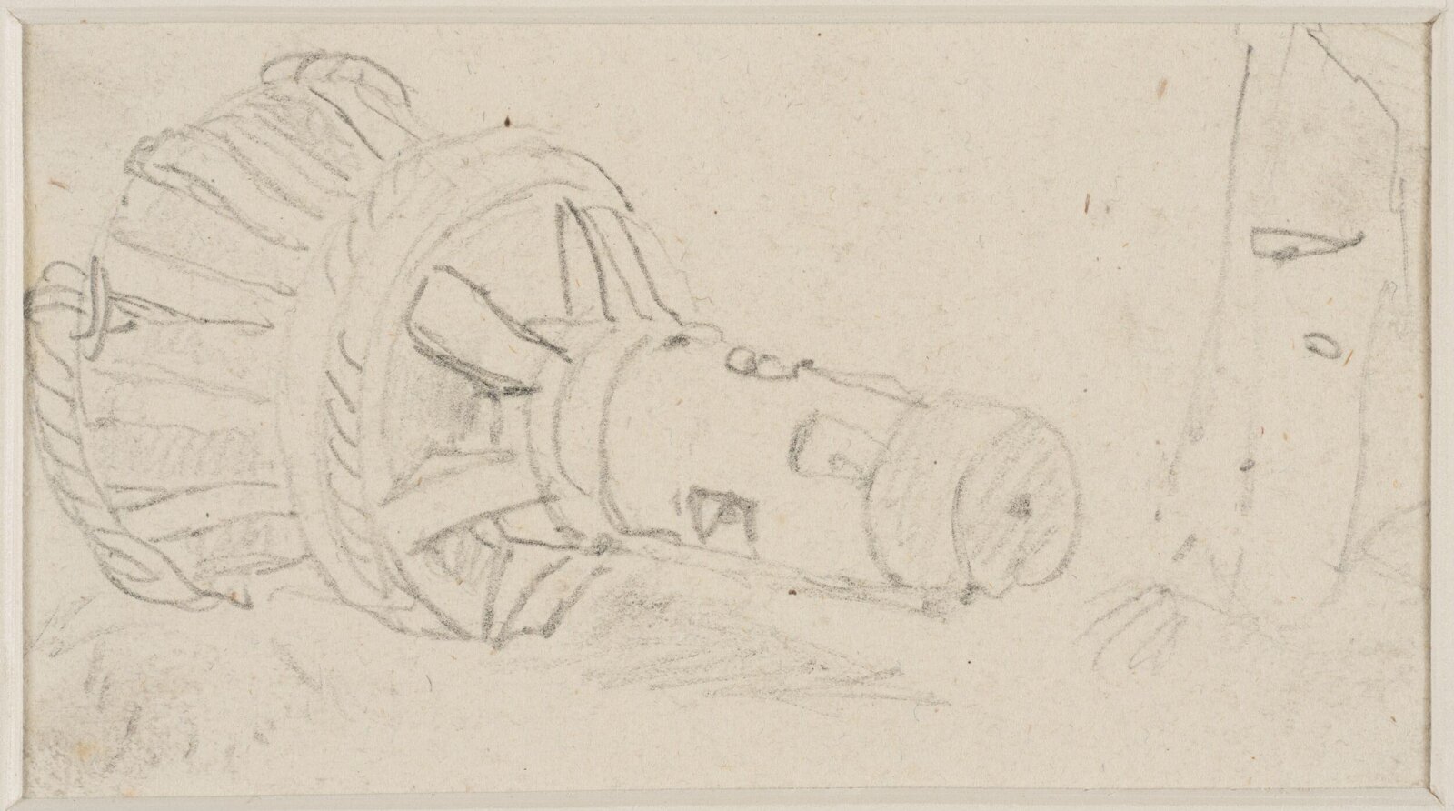 Study of a capstan, John Sell Cotman, ca. 1800-42