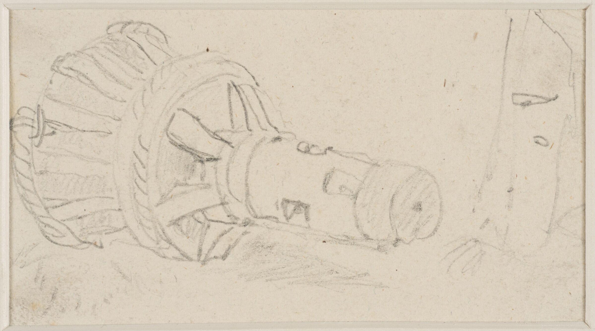 Study of a capstan, Джон Селл Котман, ок. 1800–1842