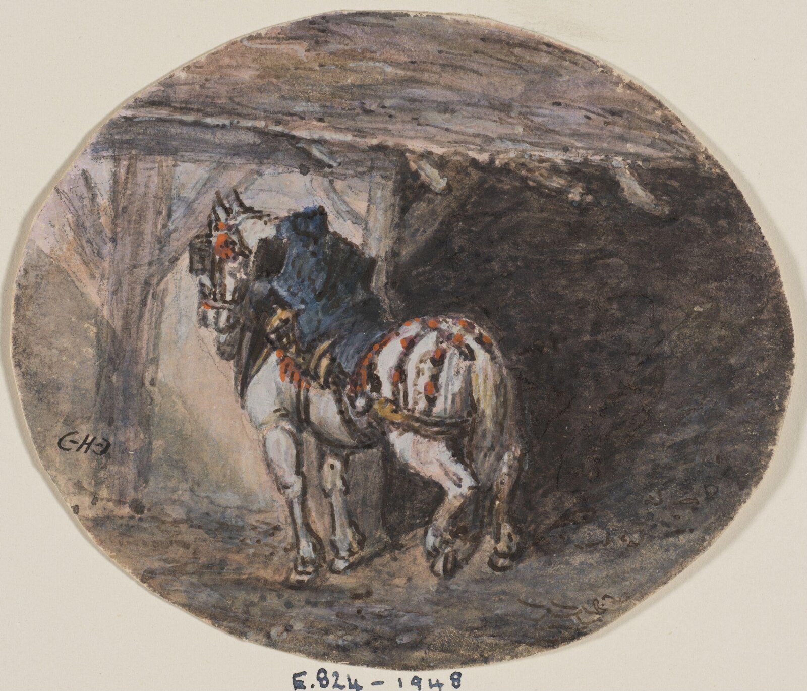 Drawing, Charles Cooper Henderson, 1803-1877