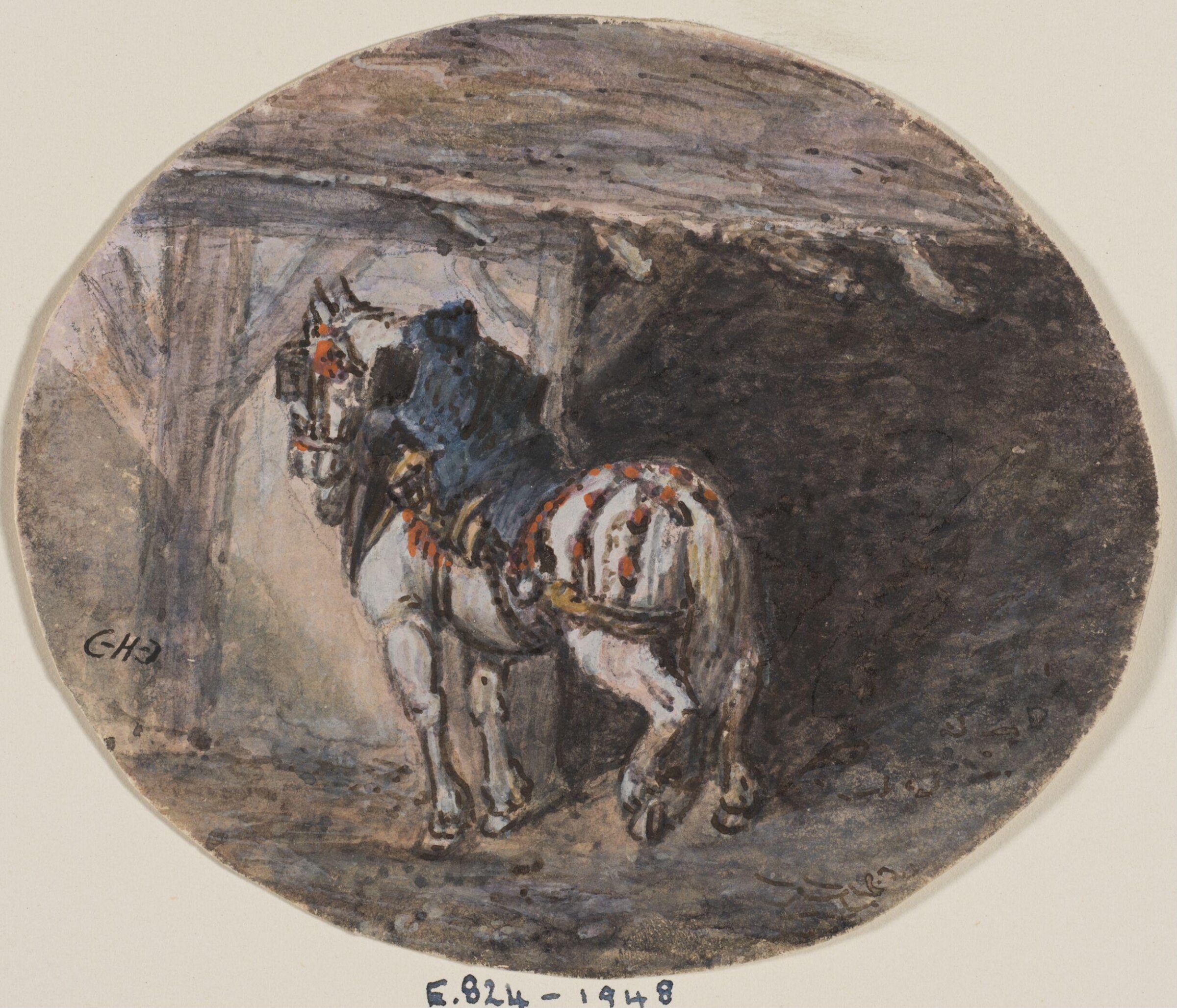 Drawing, Charles Cooper Henderson, 1803-1877
