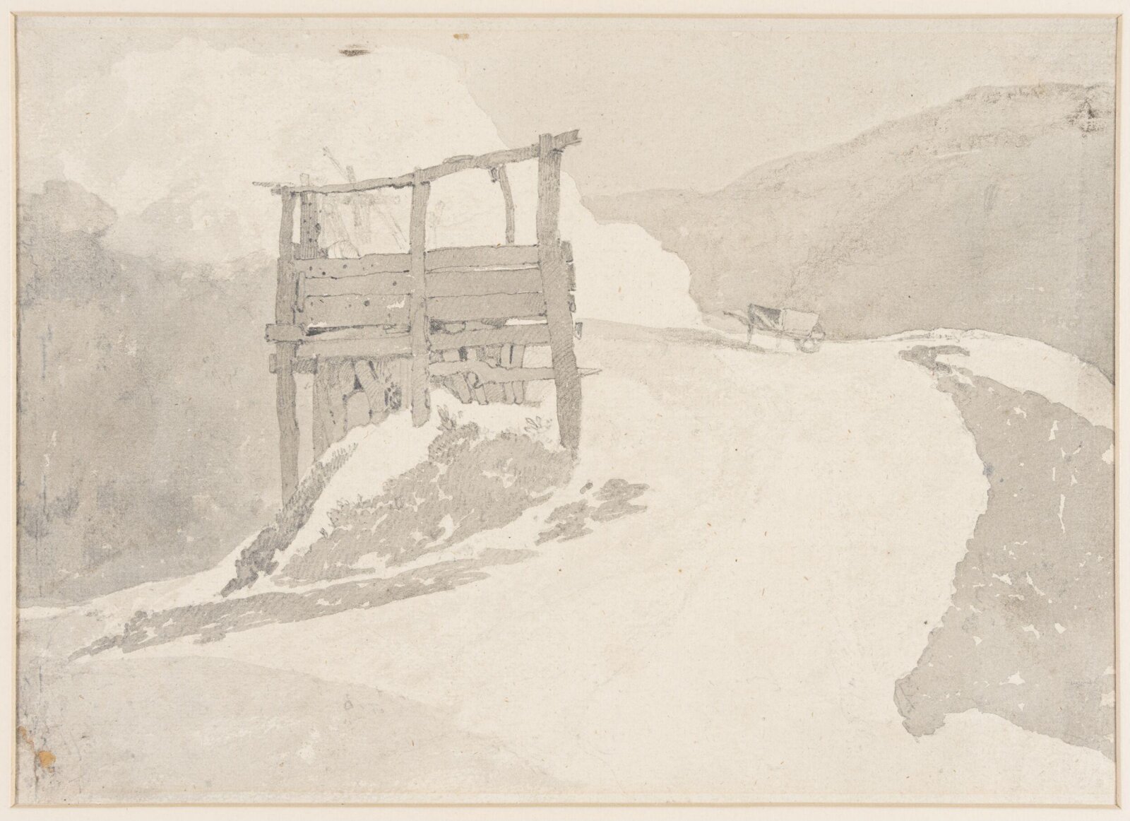 Lime Kiln, Cromer, John Sell Cotman, ca. 1800-42