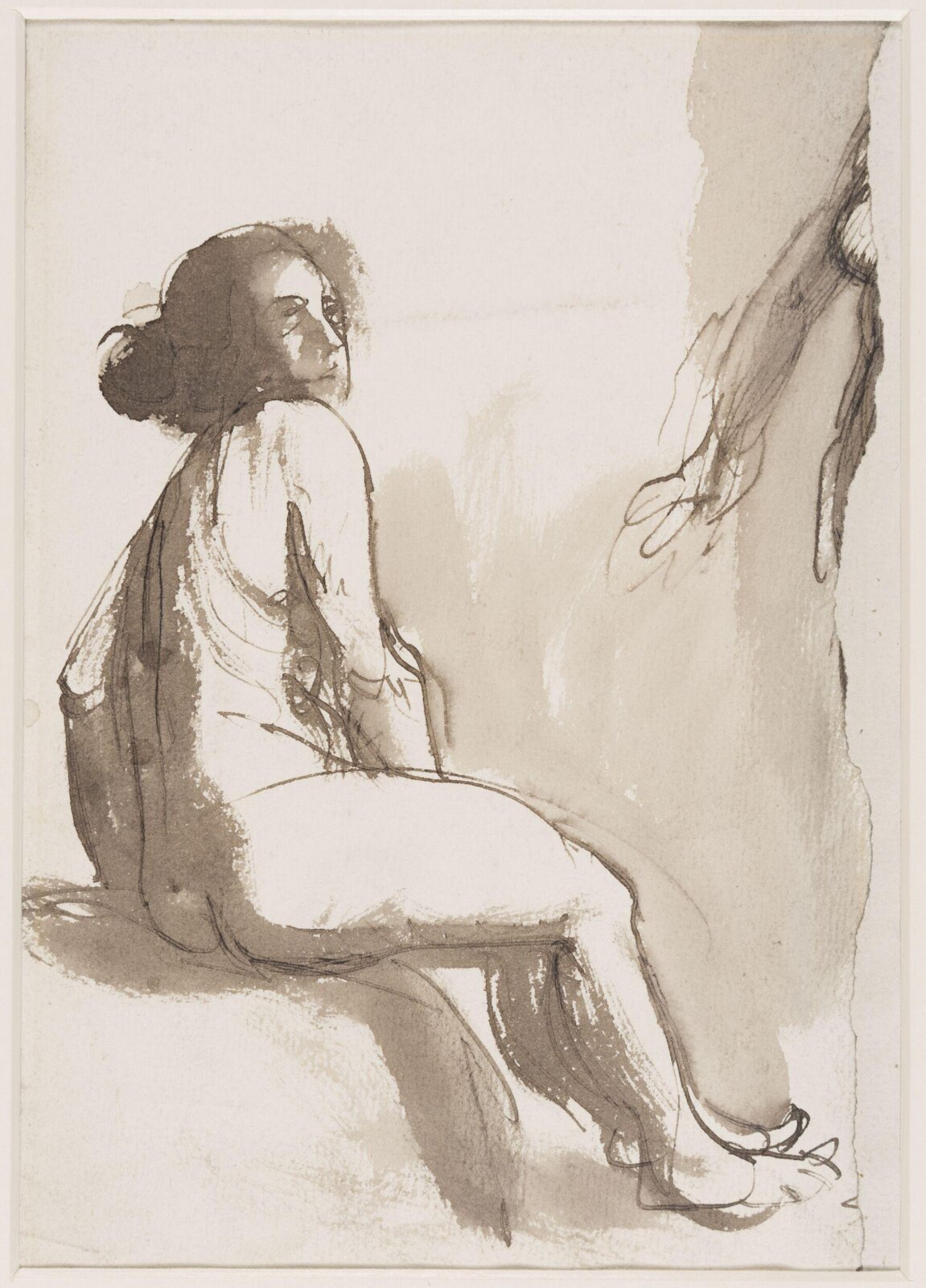 Drawing, Augustus Edwin John, ca.1900-1907
