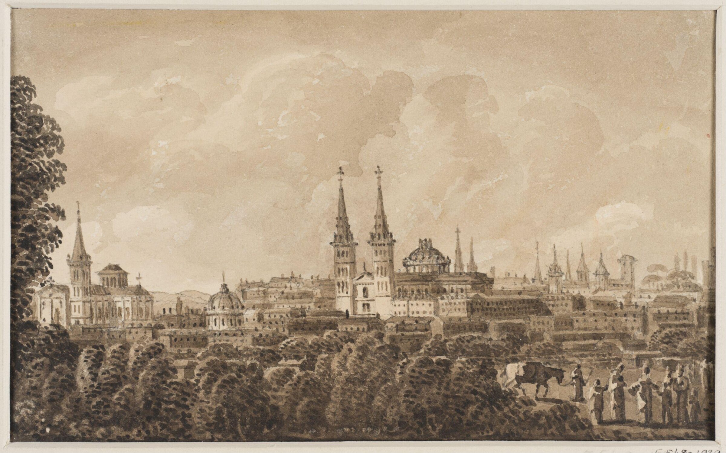 Drawing, George Heriot, 1797-1820
