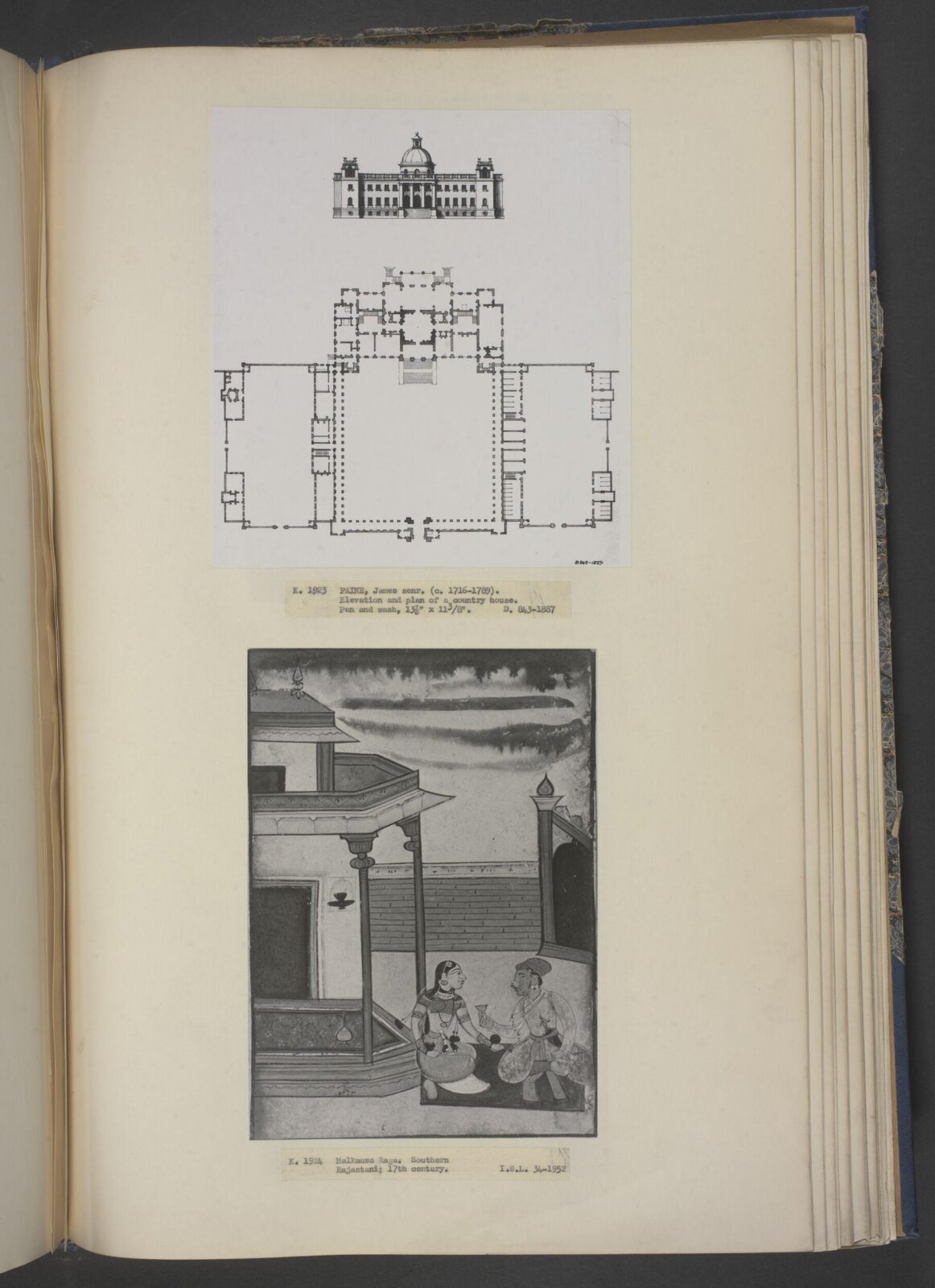 Drawing, James Paine, c. 1737-1789