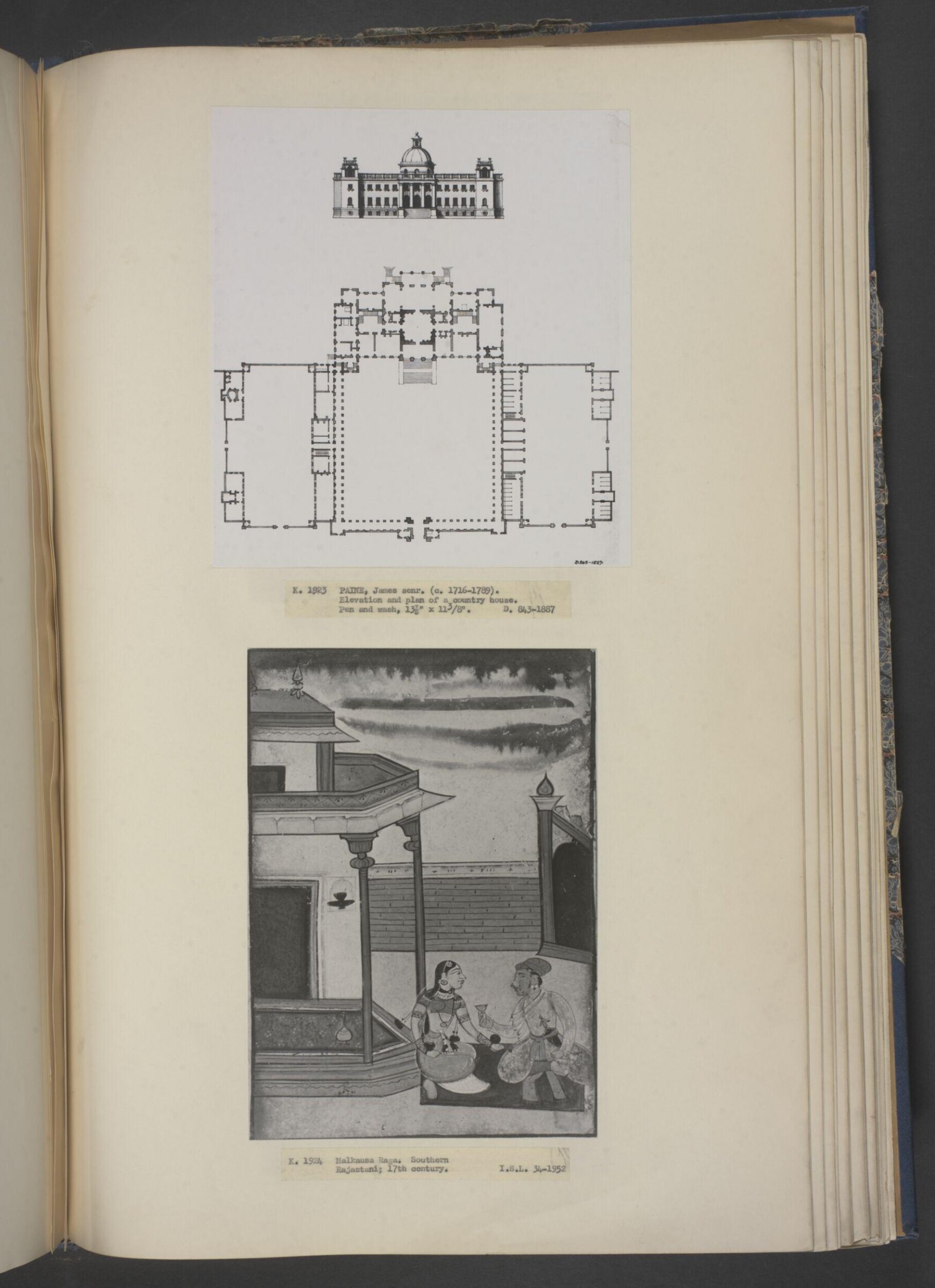 Drawing, James Paine, c. 1737-1789
