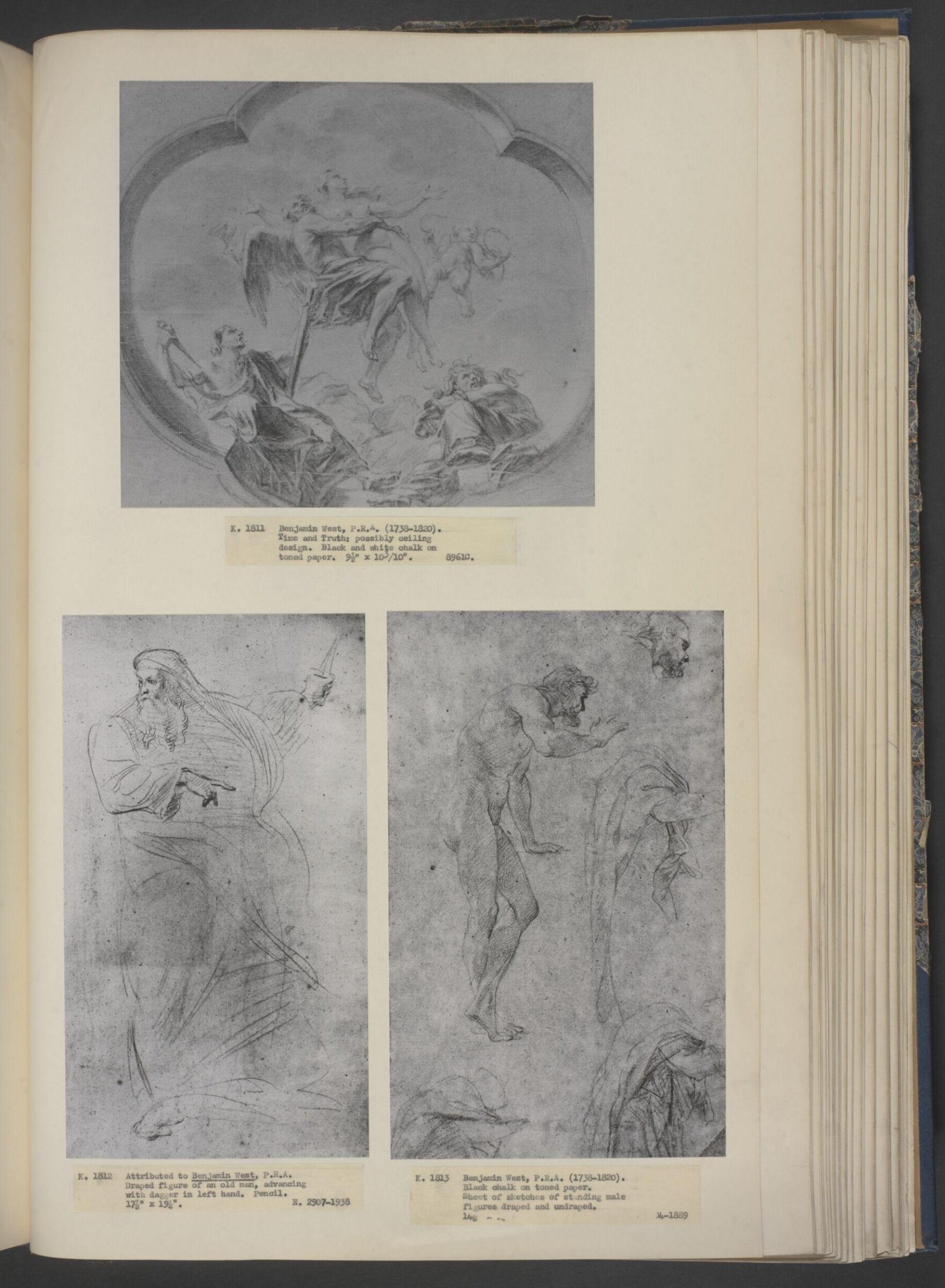 Drawing, Бенджамин Уэст, 1775-1810