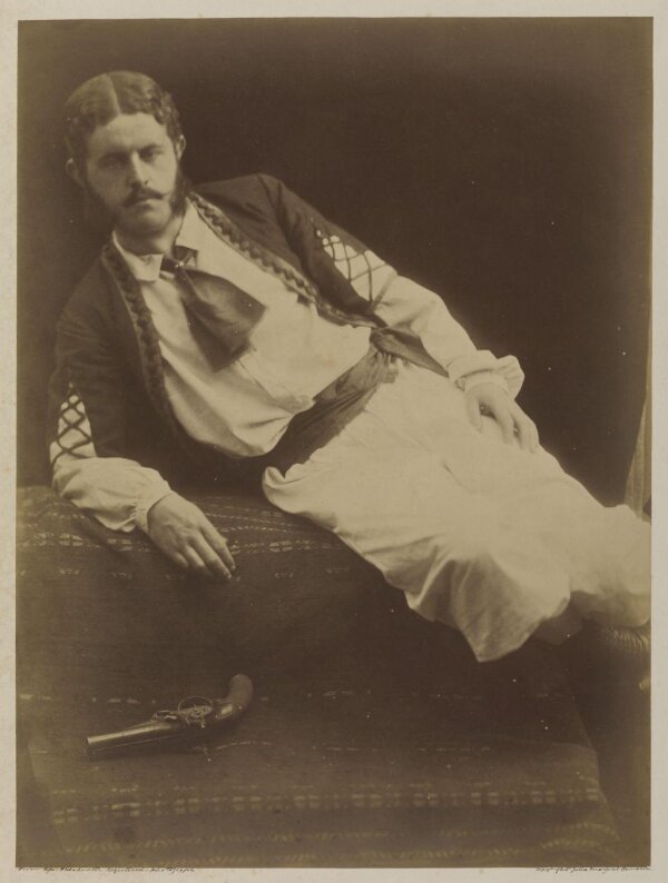 Man in Eastern Costume | Cameron, Julia Margaret | V&A Explore The ...