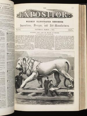 The Expositor : an illustrated recorder of inventions, designs, and art-manufactures'