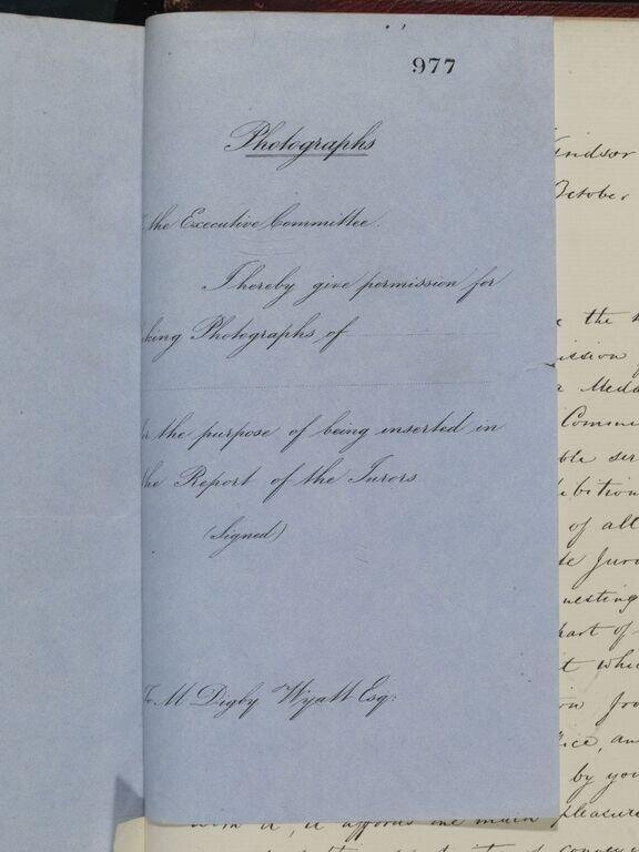 Collection of printed documents and forms used in carrying on the business of the Exhibition of 1851. Vol. [6]