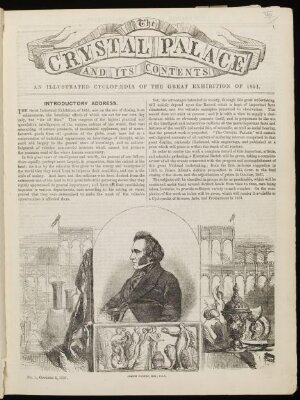 The Crystal Palace, and its contents : being an illustrated cyclopaedia of the Great Exhibition of the Industry of all Nations, 1851 ; embellished with upwards of five hundred engravings, with a copious analytical index