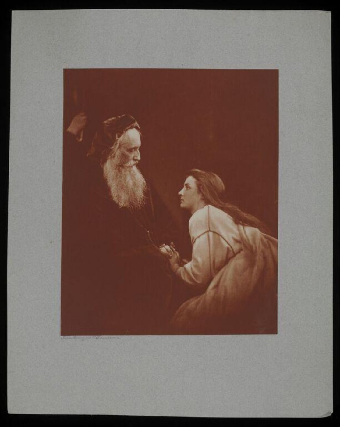 Cameron, Julia Margaret, Prospero and Miranda