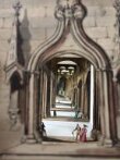 Pocket Panorama of the Interior of Westminster Abbey, beautifully coloured thumbnail 2