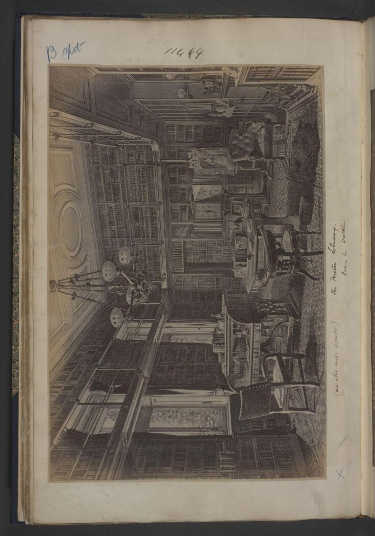 View of the library of the late Mr John Forster top image