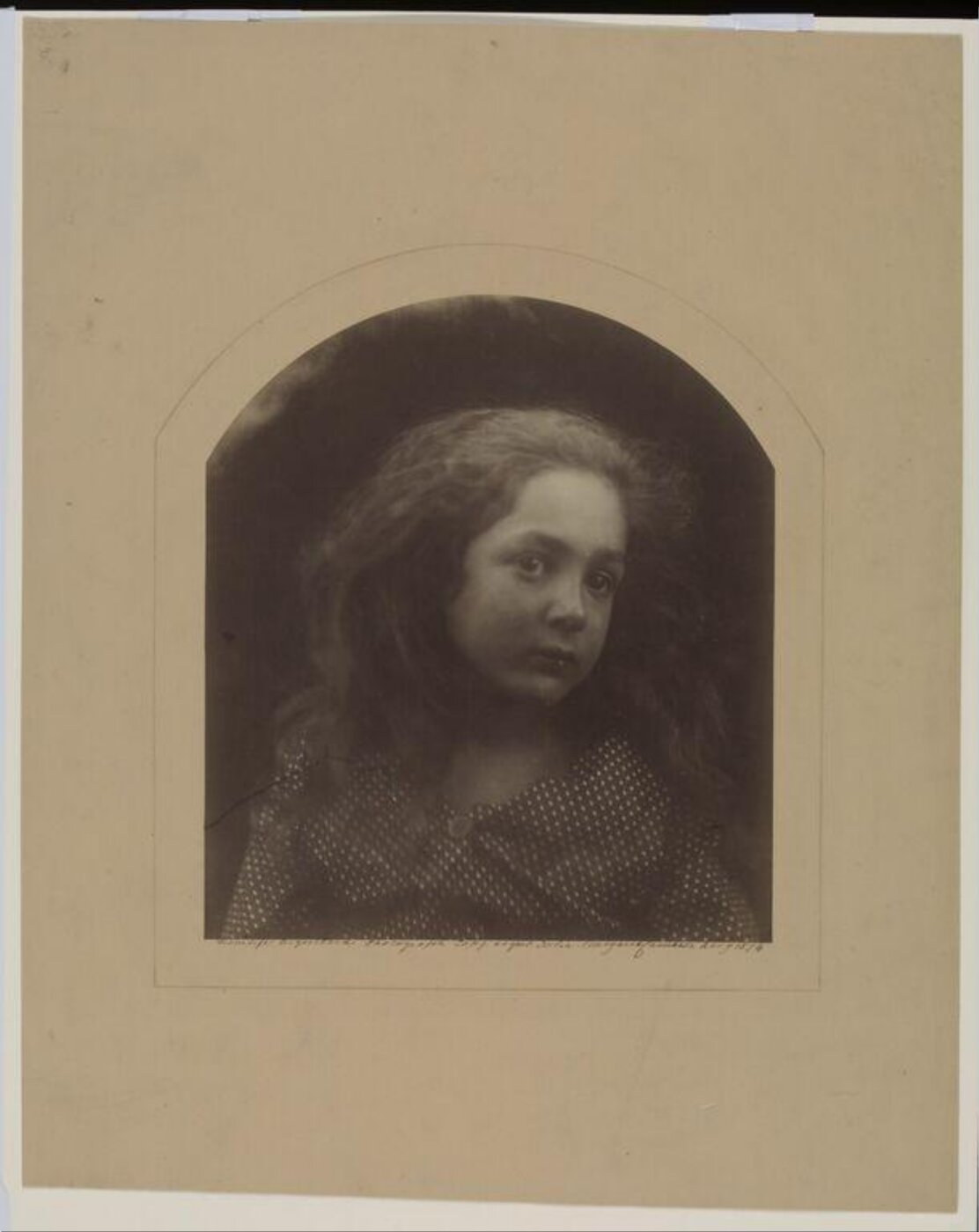 Cameron, Julia Margaret, Unknown Girl