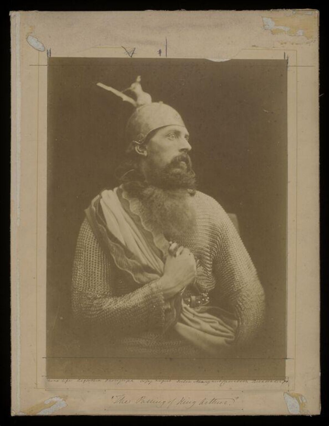 Cameron, Julia Margaret, The Passing of King Arthur