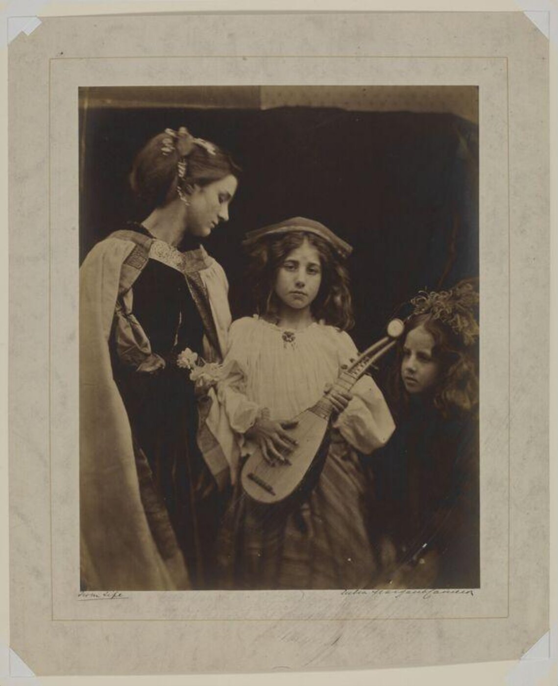 Cameron, Julia Margaret, The Minstrel Group