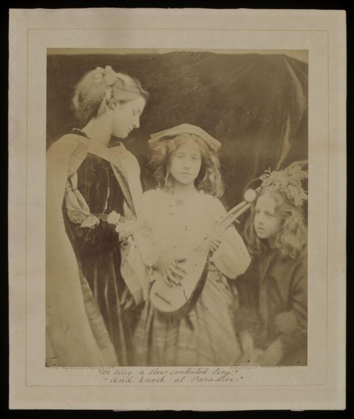 Cameron, Julia Margaret, The Minstrel Group