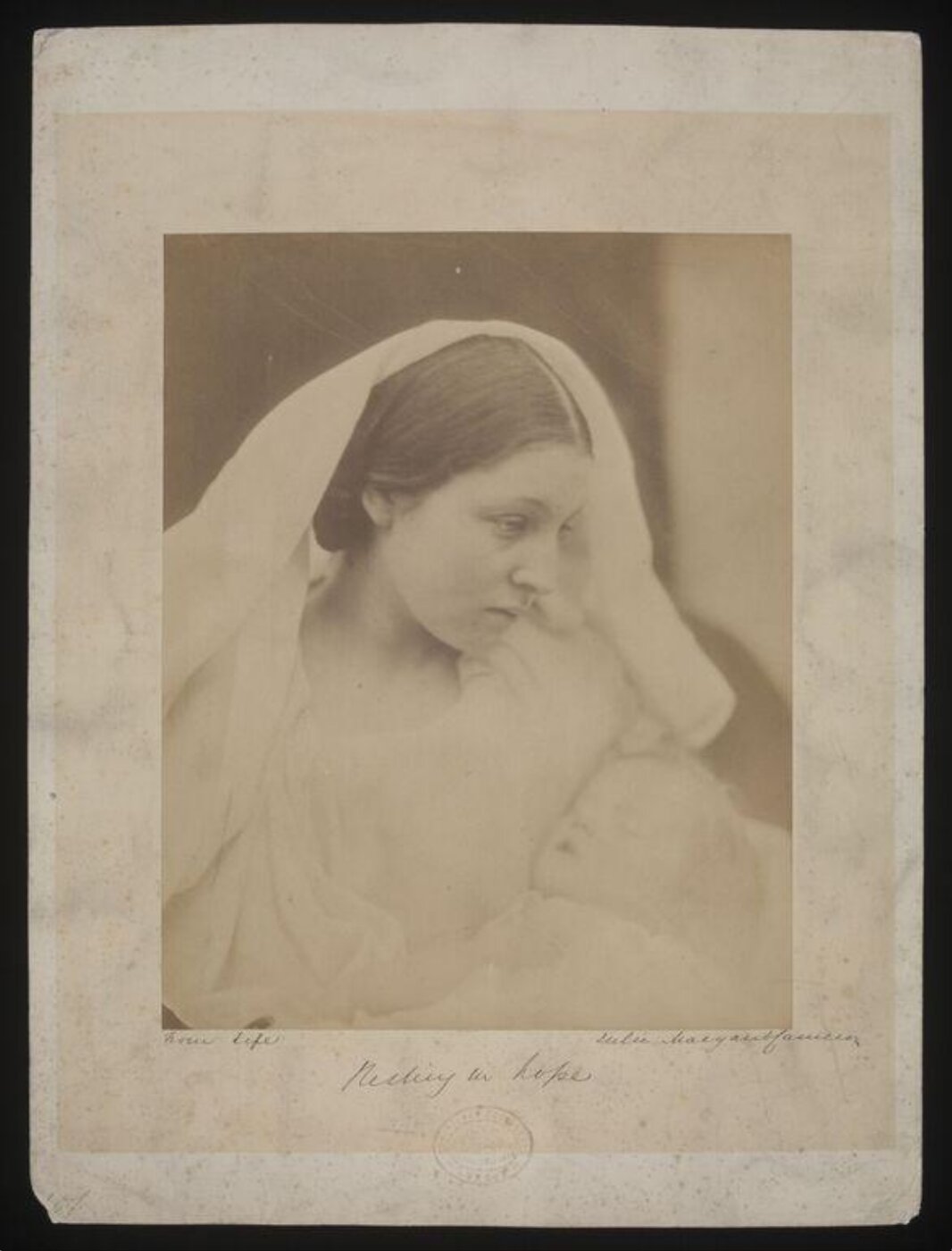 Cameron, Julia Margaret, La Madonna Riposata