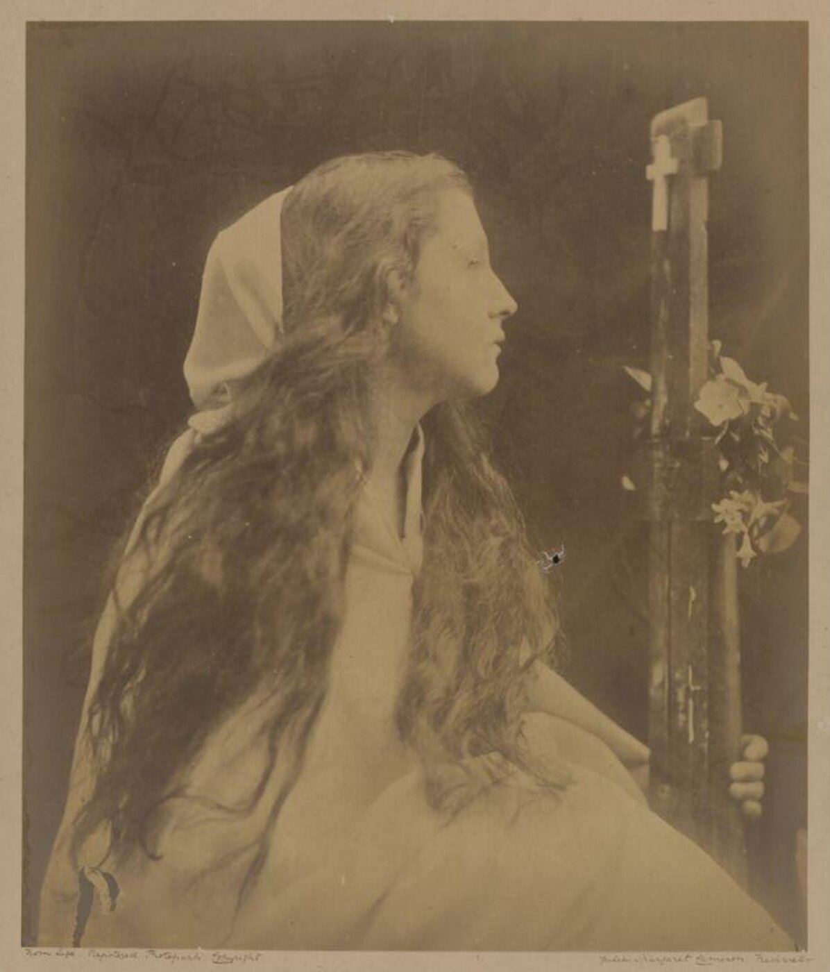 Cameron, Julia Margaret, The Mourner at the Tomb