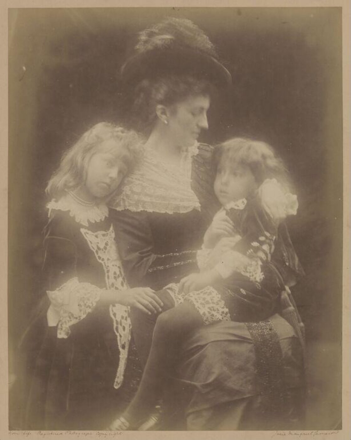 Cameron, Julia Margaret, Lady Hood & her Children
