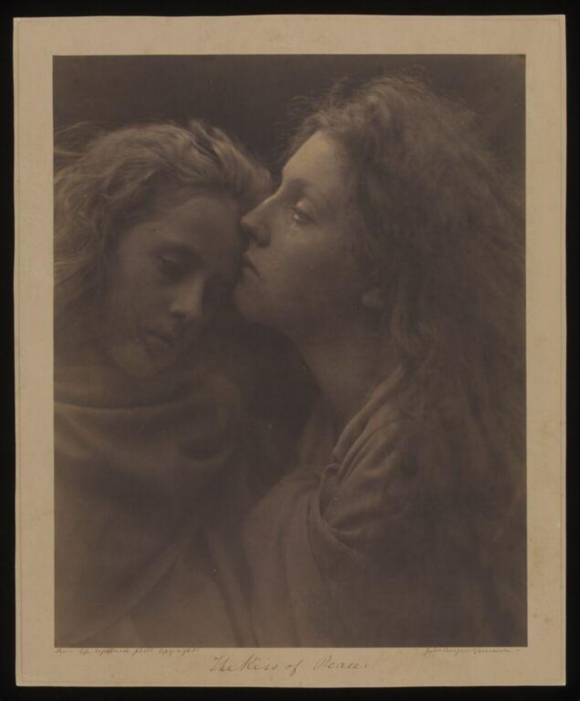 Cameron, Julia Margaret, Kiss of Peace