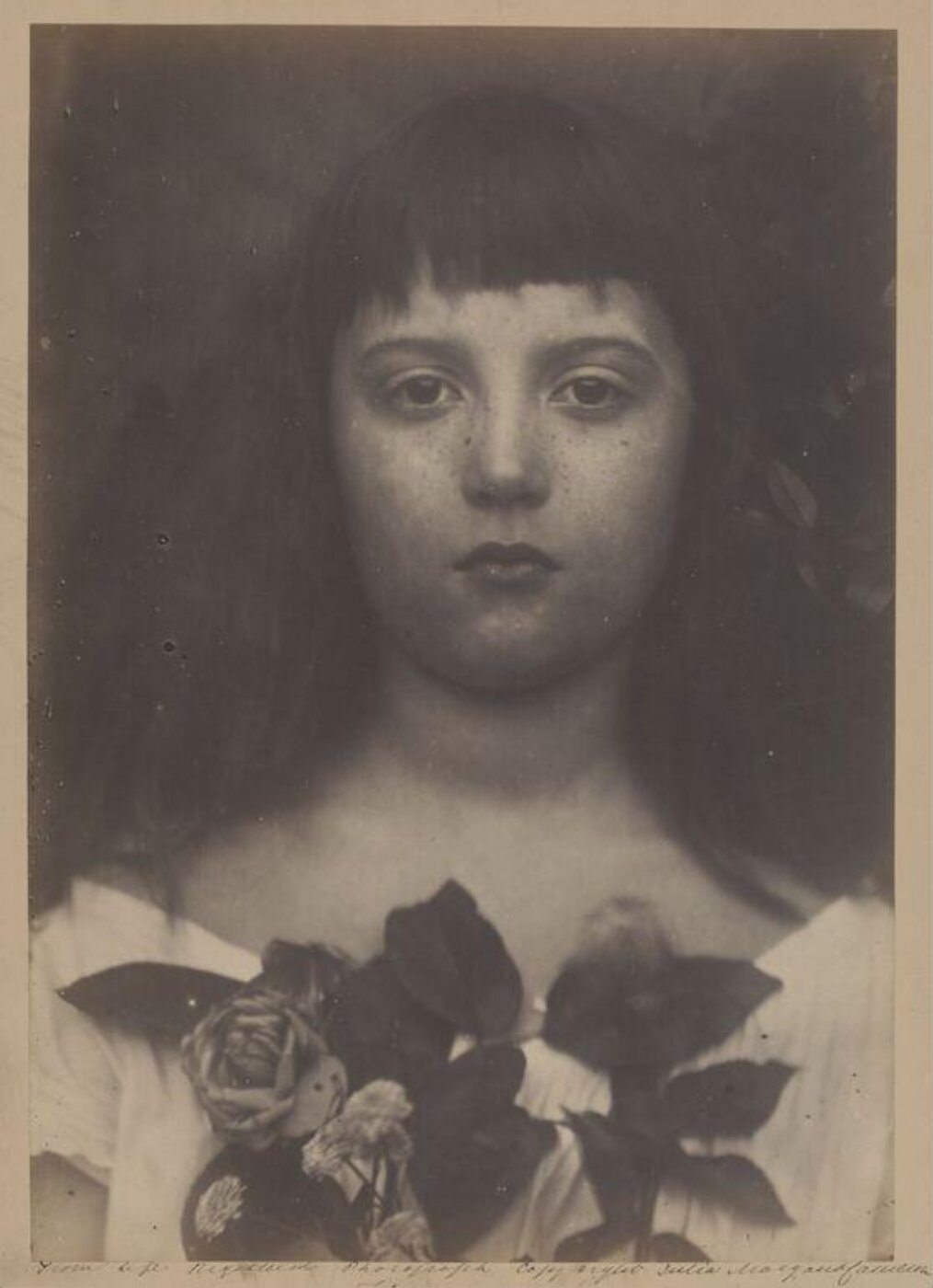 Cameron, Julia Margaret, Florence, after the Manner of an old Master