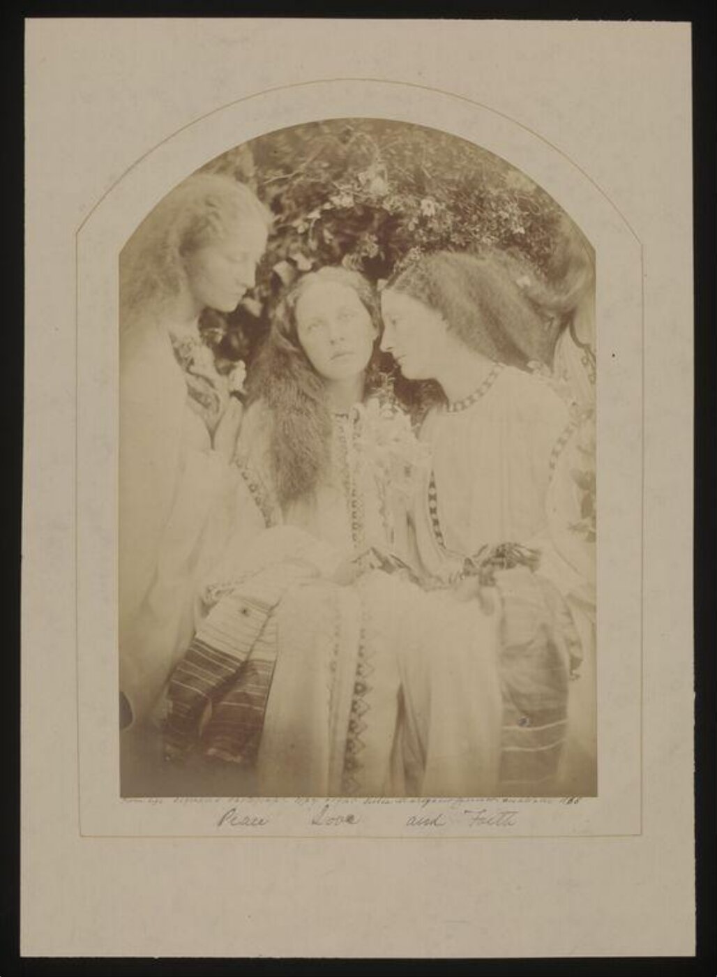Cameron, Julia Margaret, The Three Sisters / Peace, Love and Faith