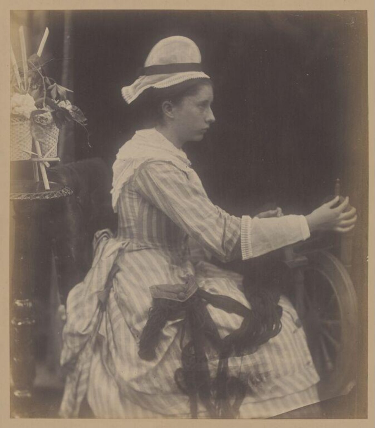 Cameron, Julia Margaret, The Spinning Wheel