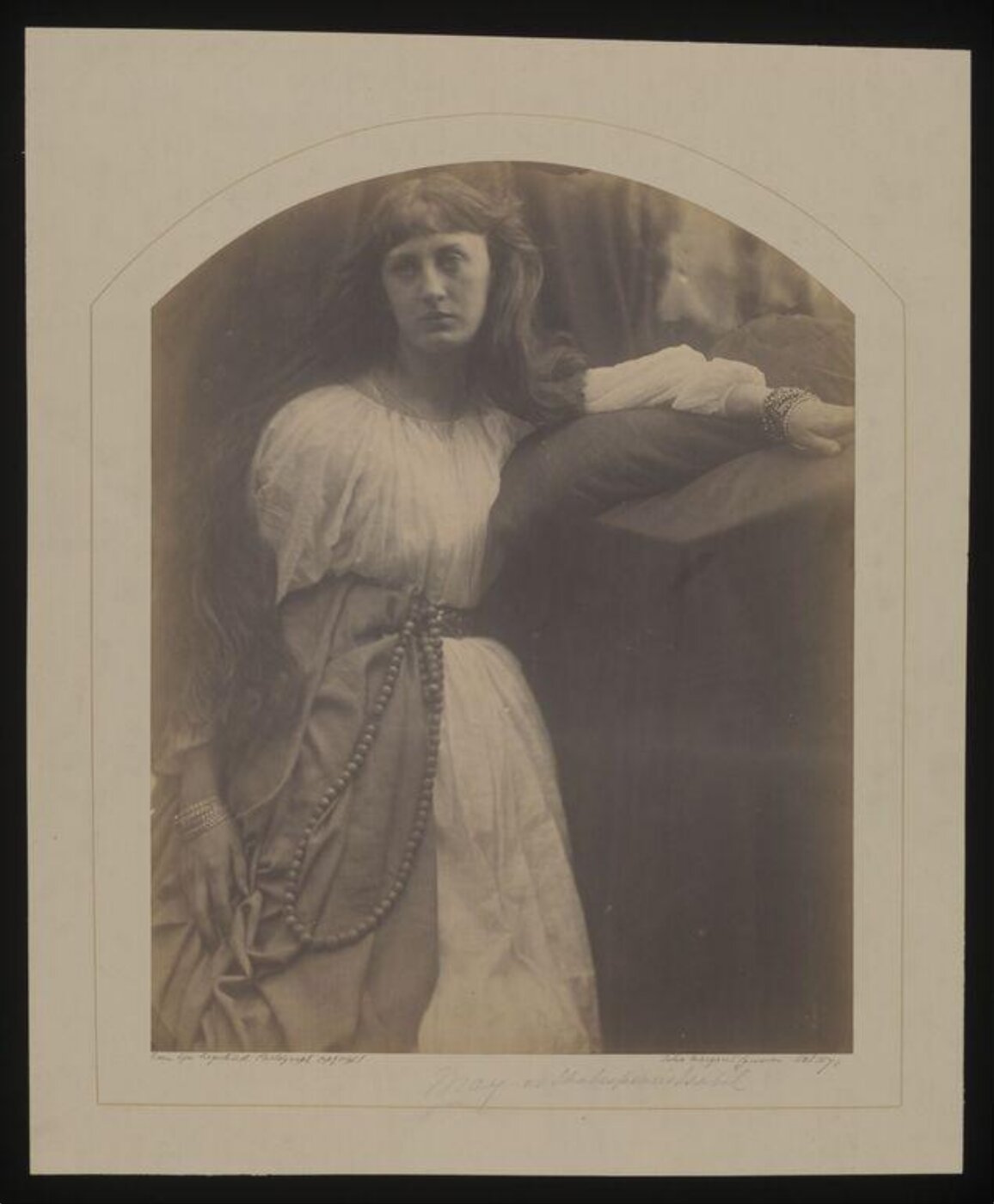 Julia Margaret Cameron, May as Shakespeare's Isabel