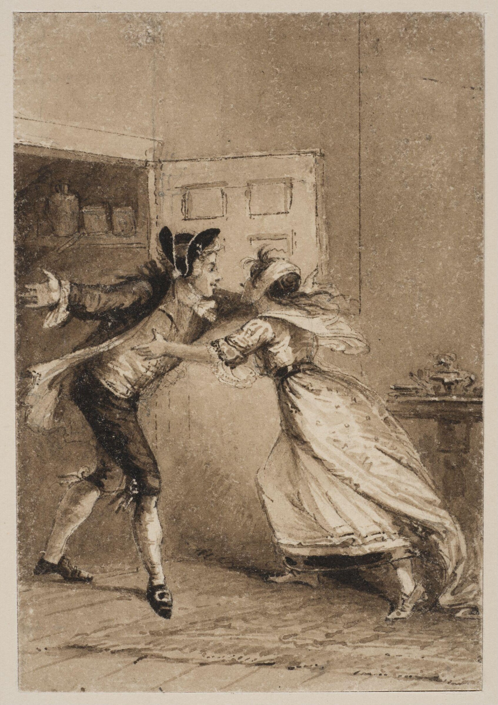 Drawing, Luke Clennell, 19th century