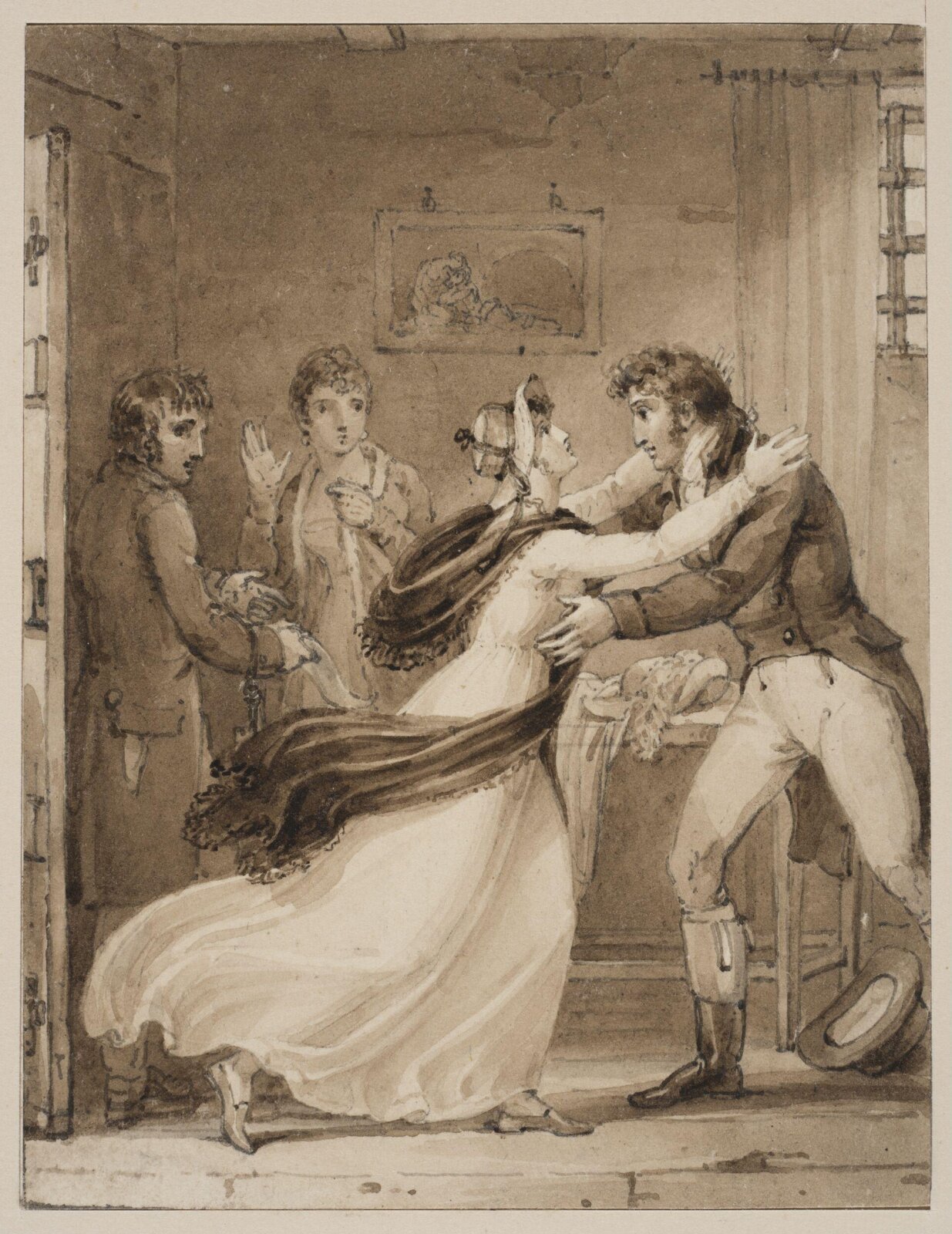 Drawing, Luke Clennell, 19th century