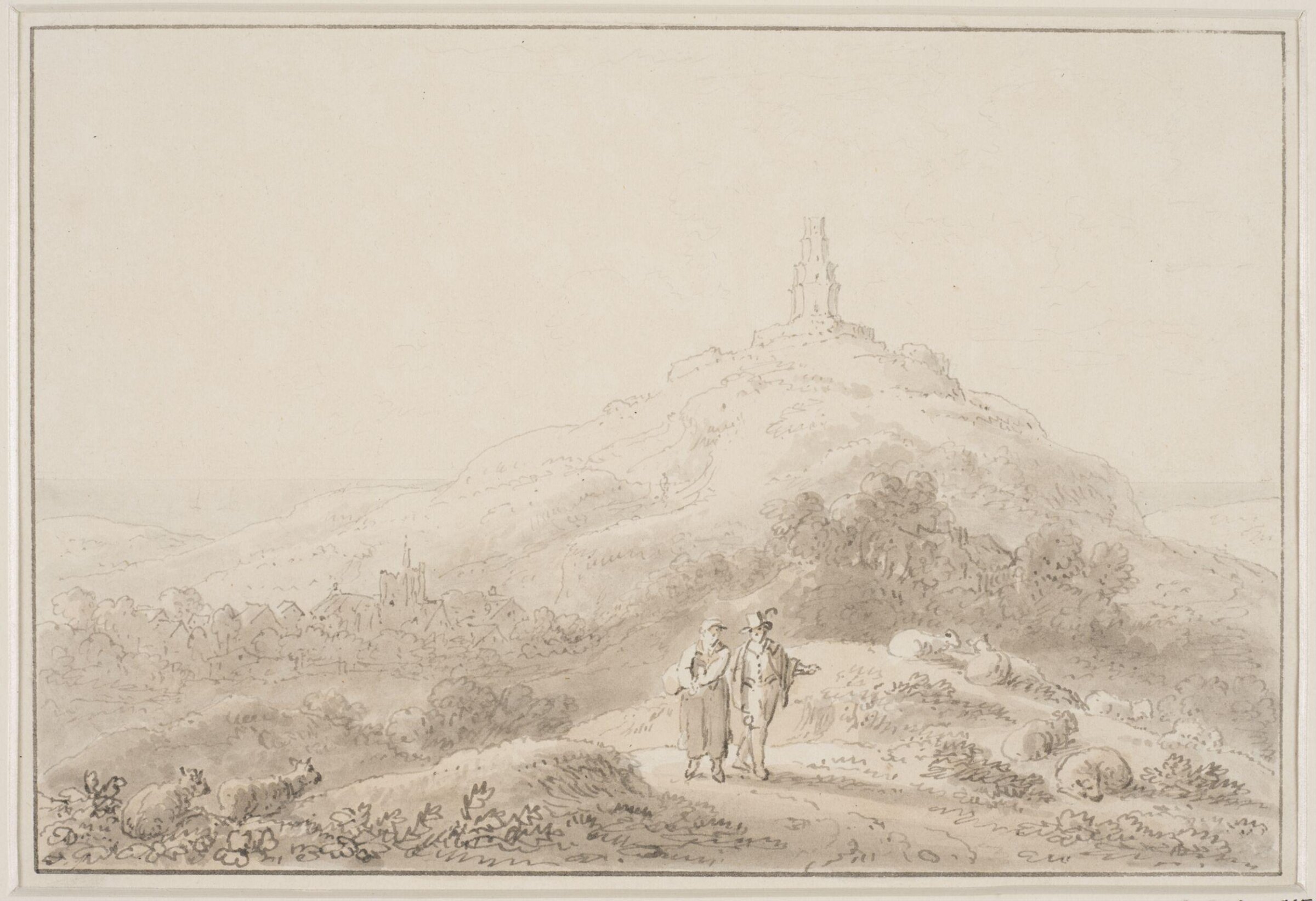 Drawing, Anthony Thomas Devis, c.1800s