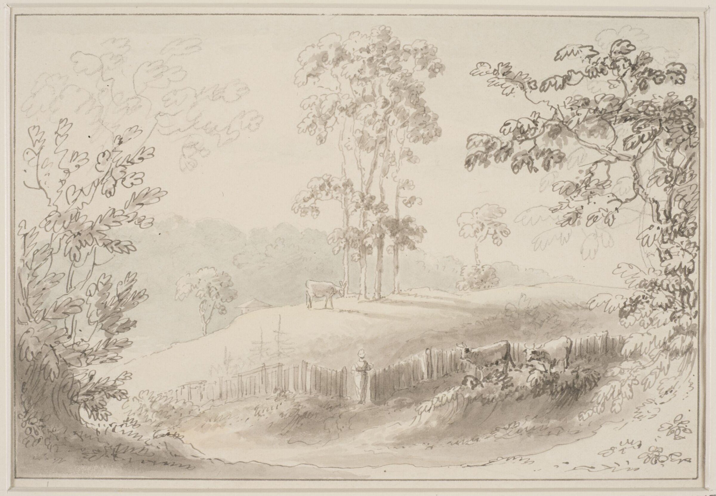 Drawing, Anthony Thomas Devis, c.1800s