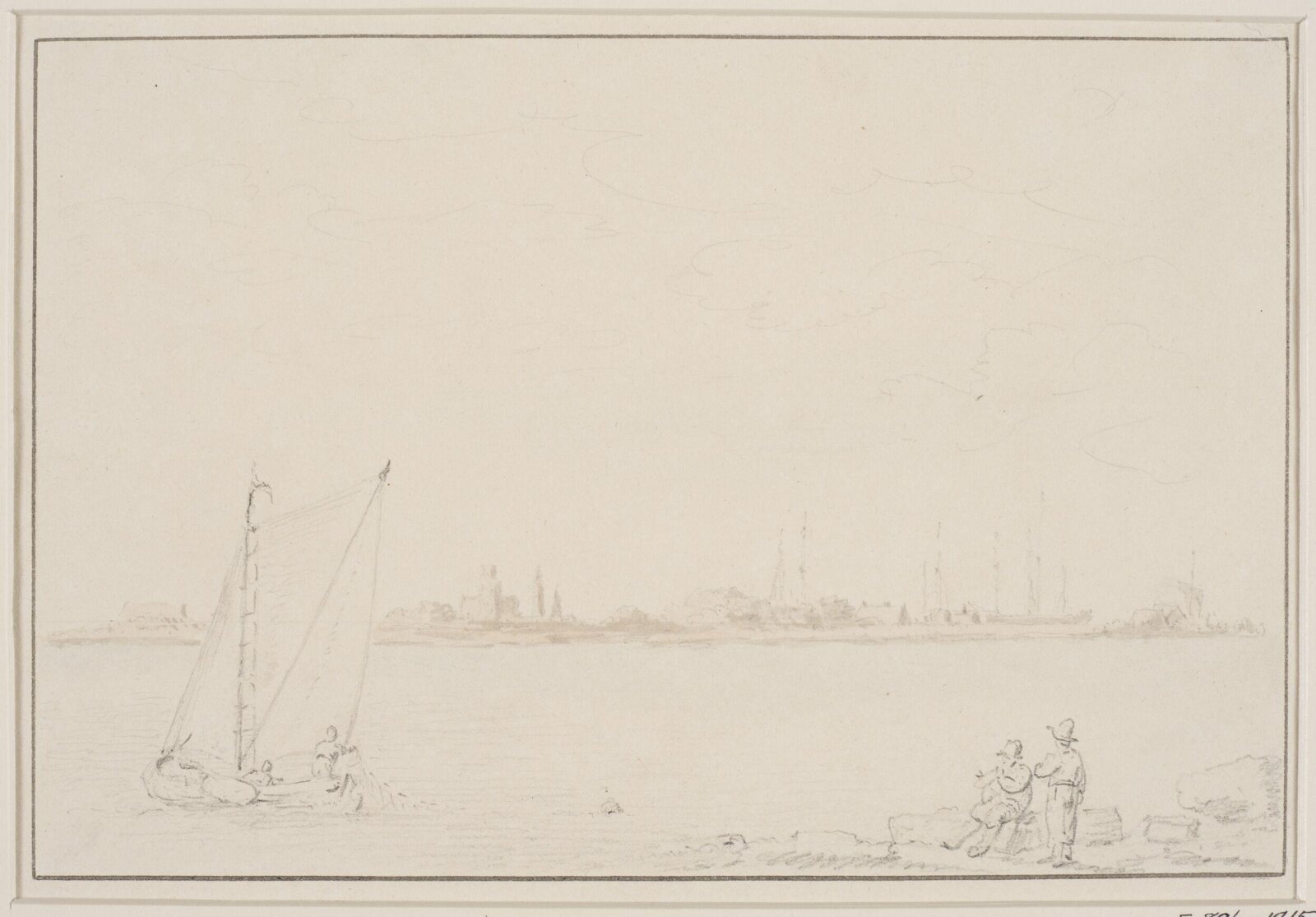 Drawing, Anthony Thomas Devis, c.1800s