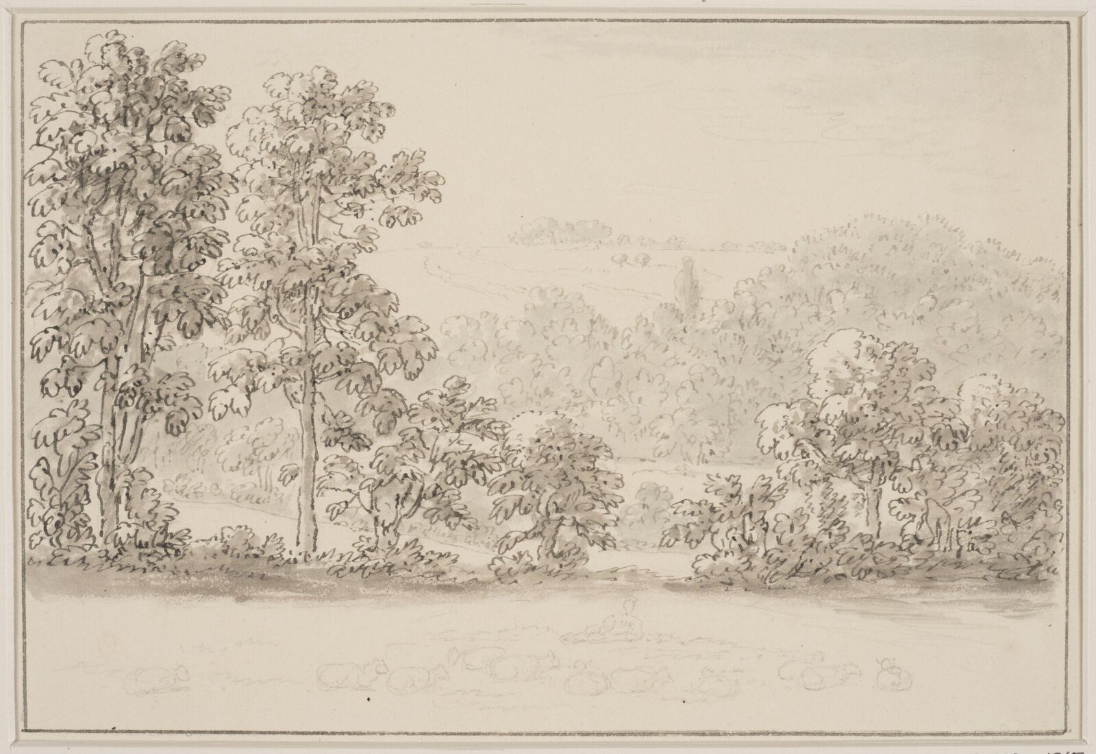 Drawing, Anthony Thomas Devis, c.1800s