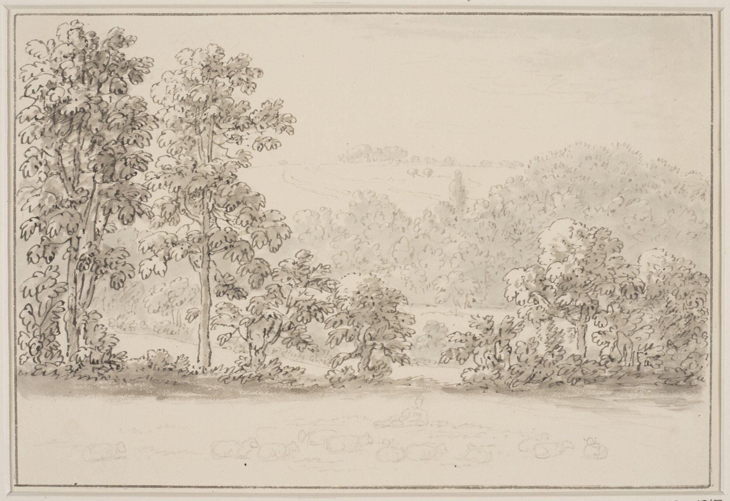 Drawing, Anthony Thomas Devis, c.1800s
