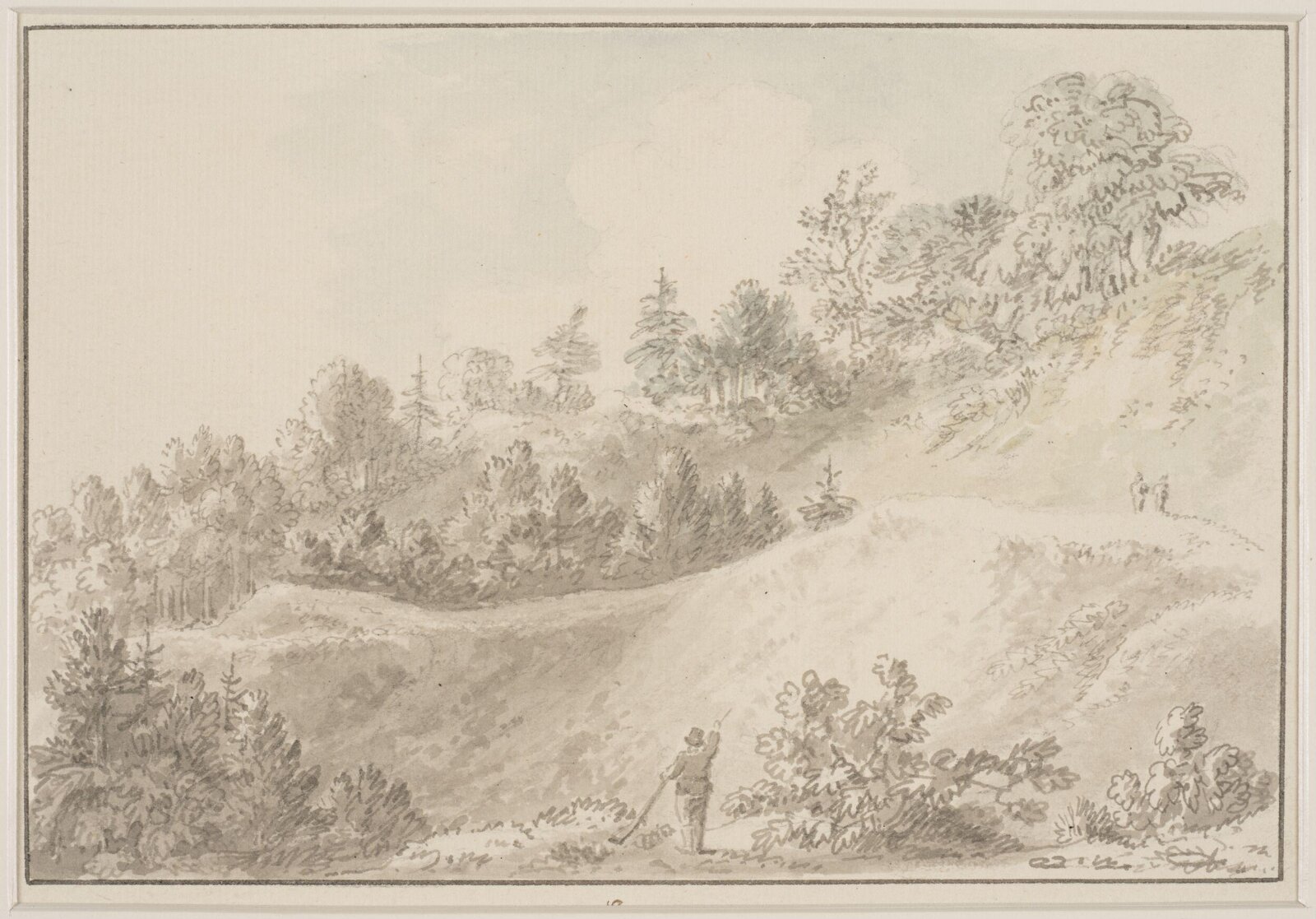 Drawing, Anthony Thomas Devis, c.1800s