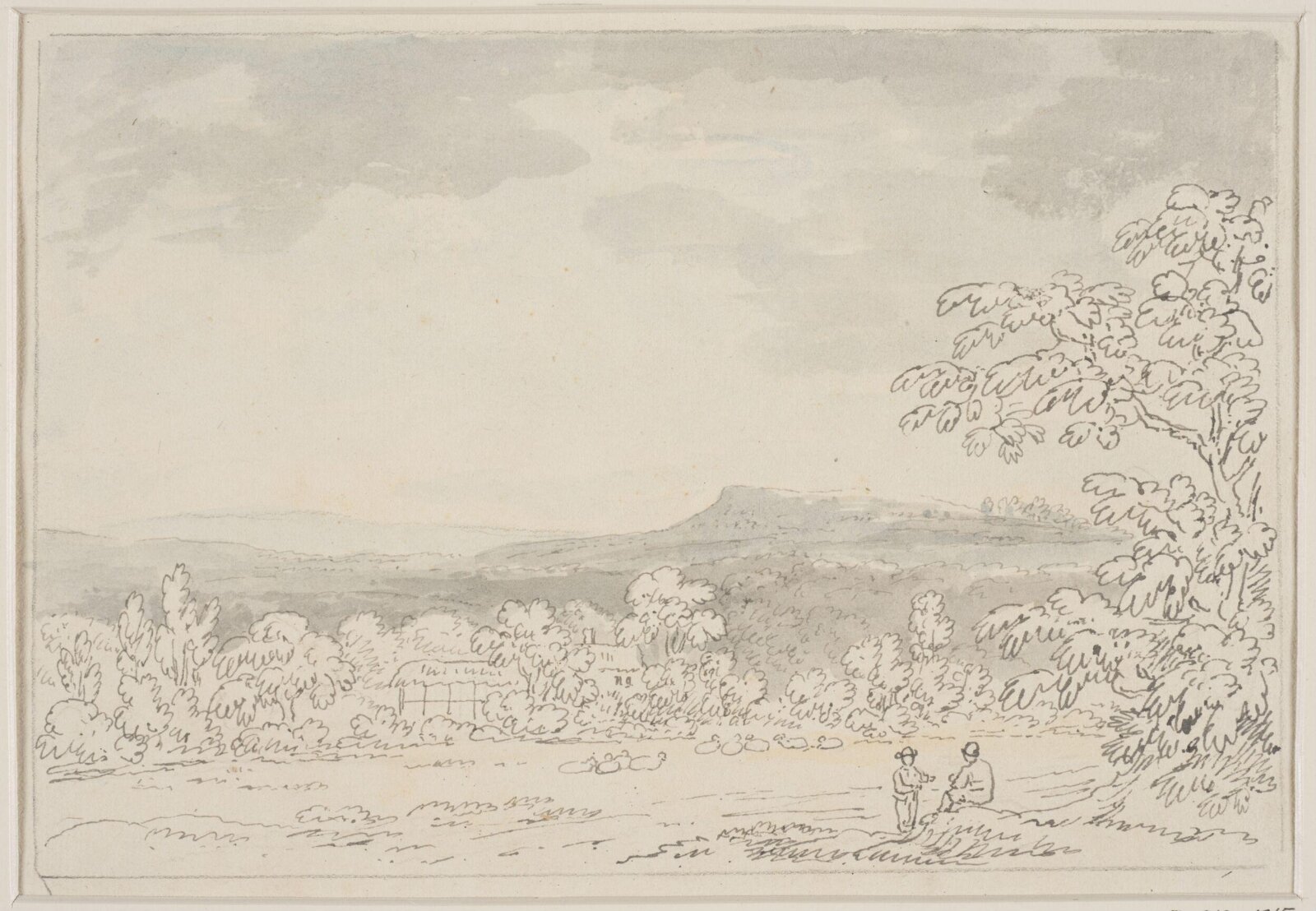 Drawing, Anthony Thomas Devis, ок. XIX века